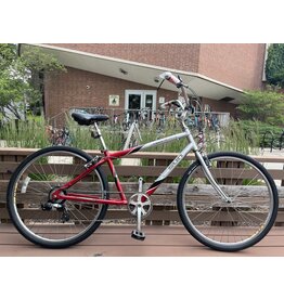 Sun Bicycles Ruskin Cruiser, Red/Silver/Black, L
