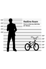 Redline Roam, Orange/Black, 20 in wheels, Small