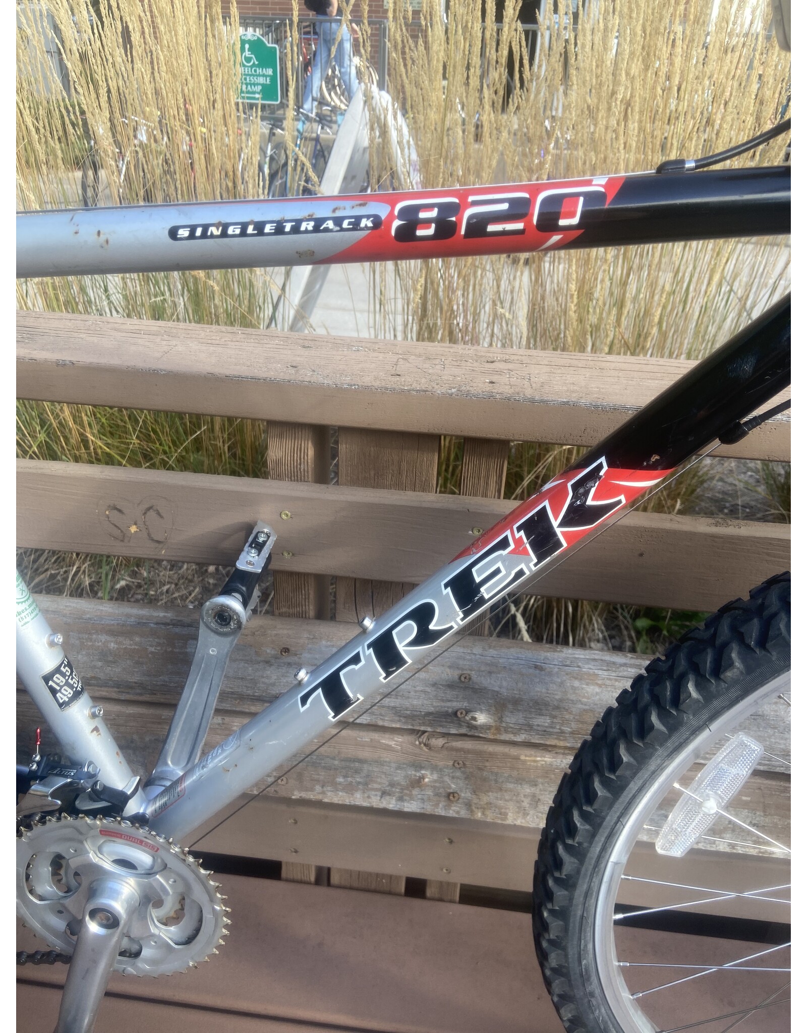 Trek, Single Track 820, 19.5/L, Blk/Silv
