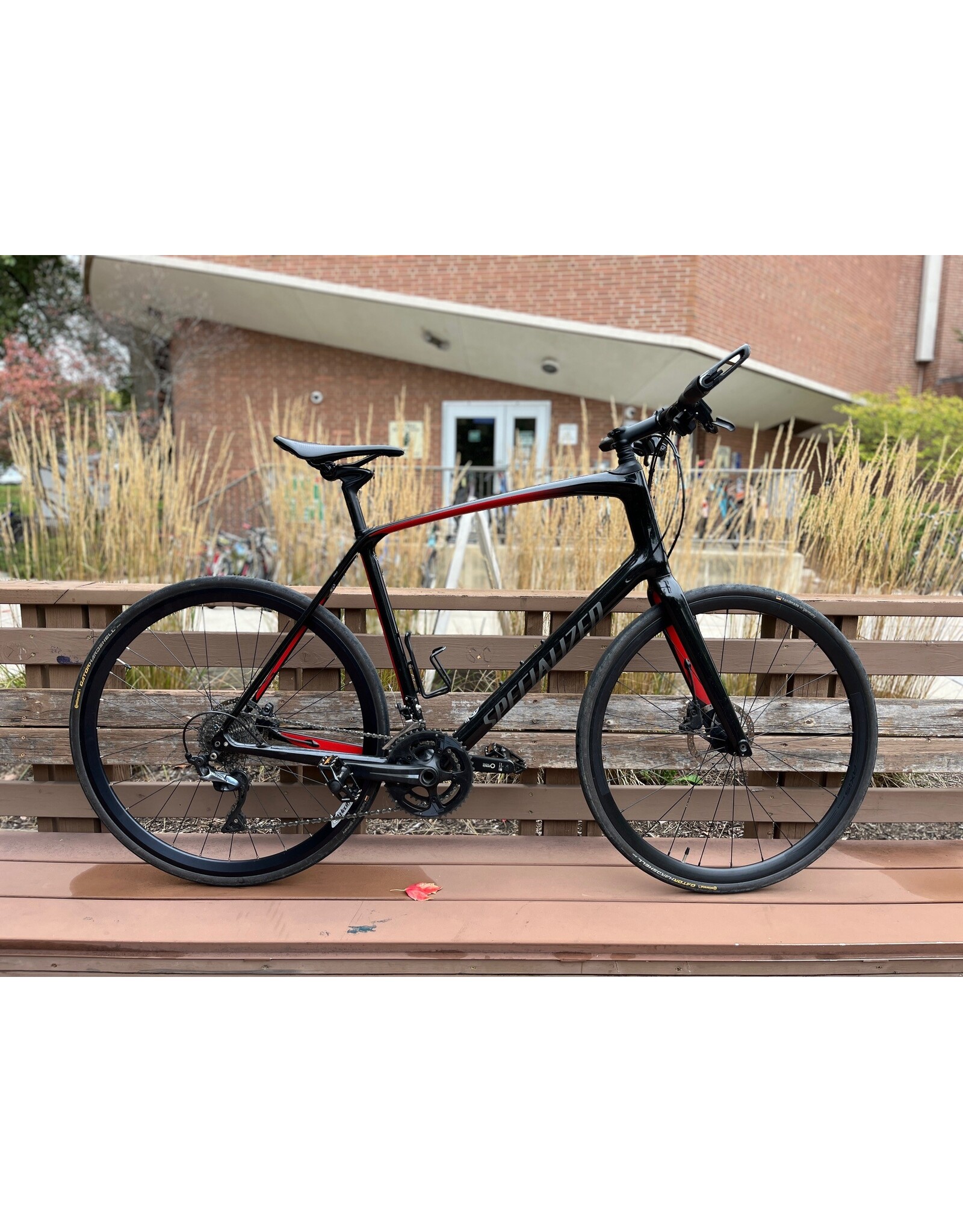 Specialized, Men's Sirrus Pro Carbon XL - black - red