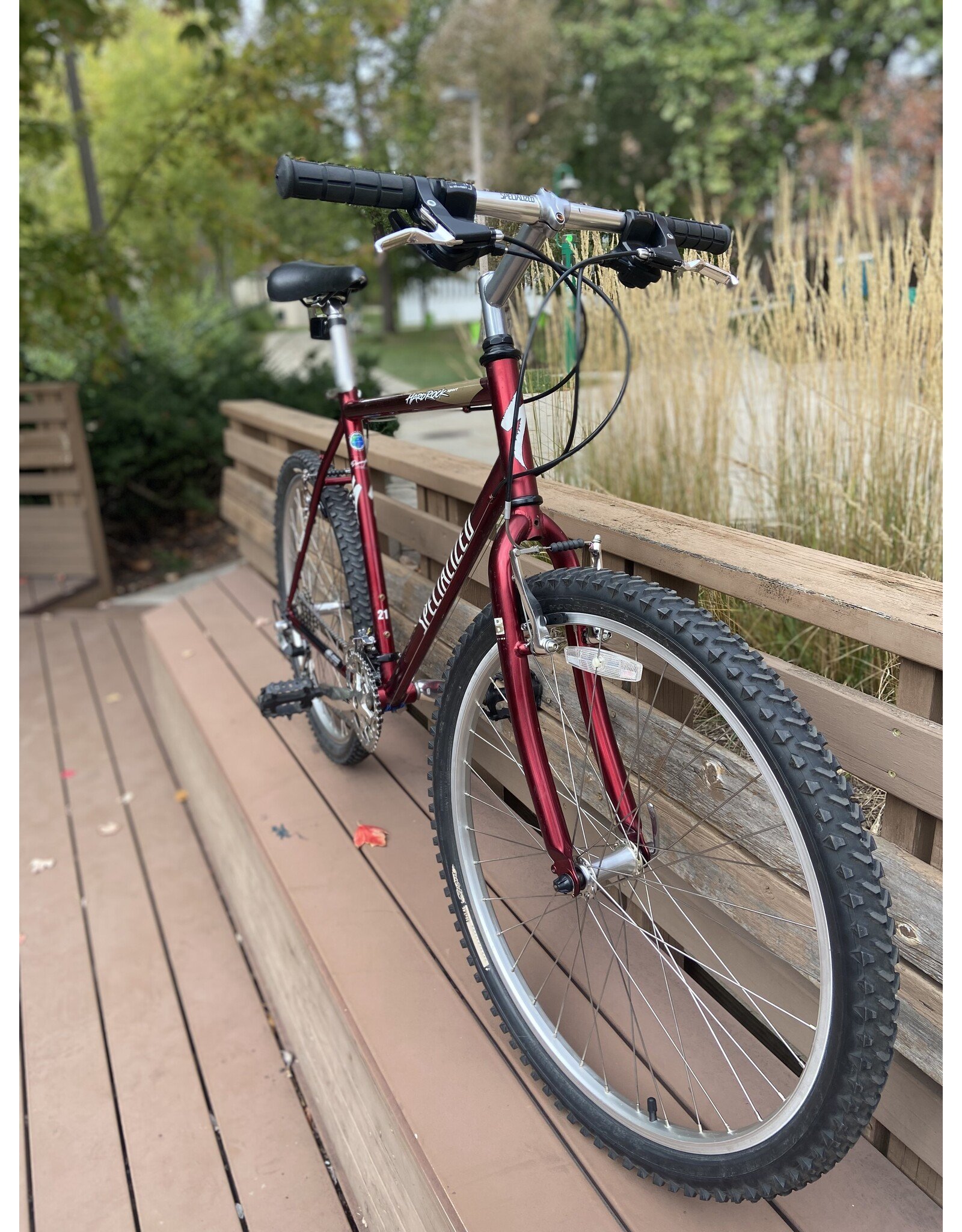 Specialized, Hardrock, 21in/XL, Burgundy