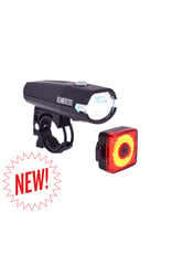 Planet Bike Light Set (F&R), Planet Bike, Beamer 200/Blinky Squared (USB)