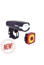 Planet Bike Light, Set (F&R),Planet Bike, Beamer200/BlinkySquared (USB)