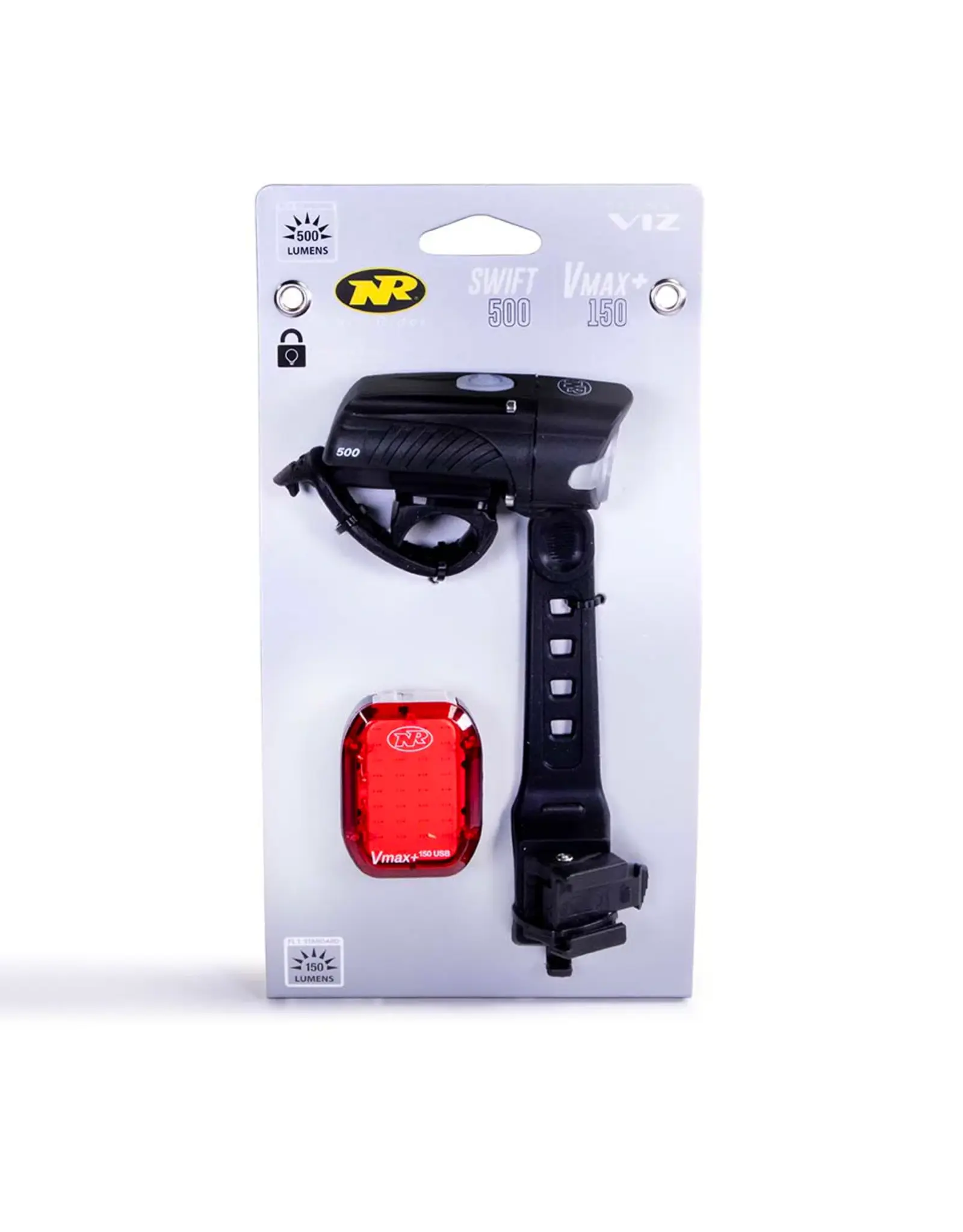 NiteRider Headlight and Taillight Set, NiteRider, Swift 500/Vmax+