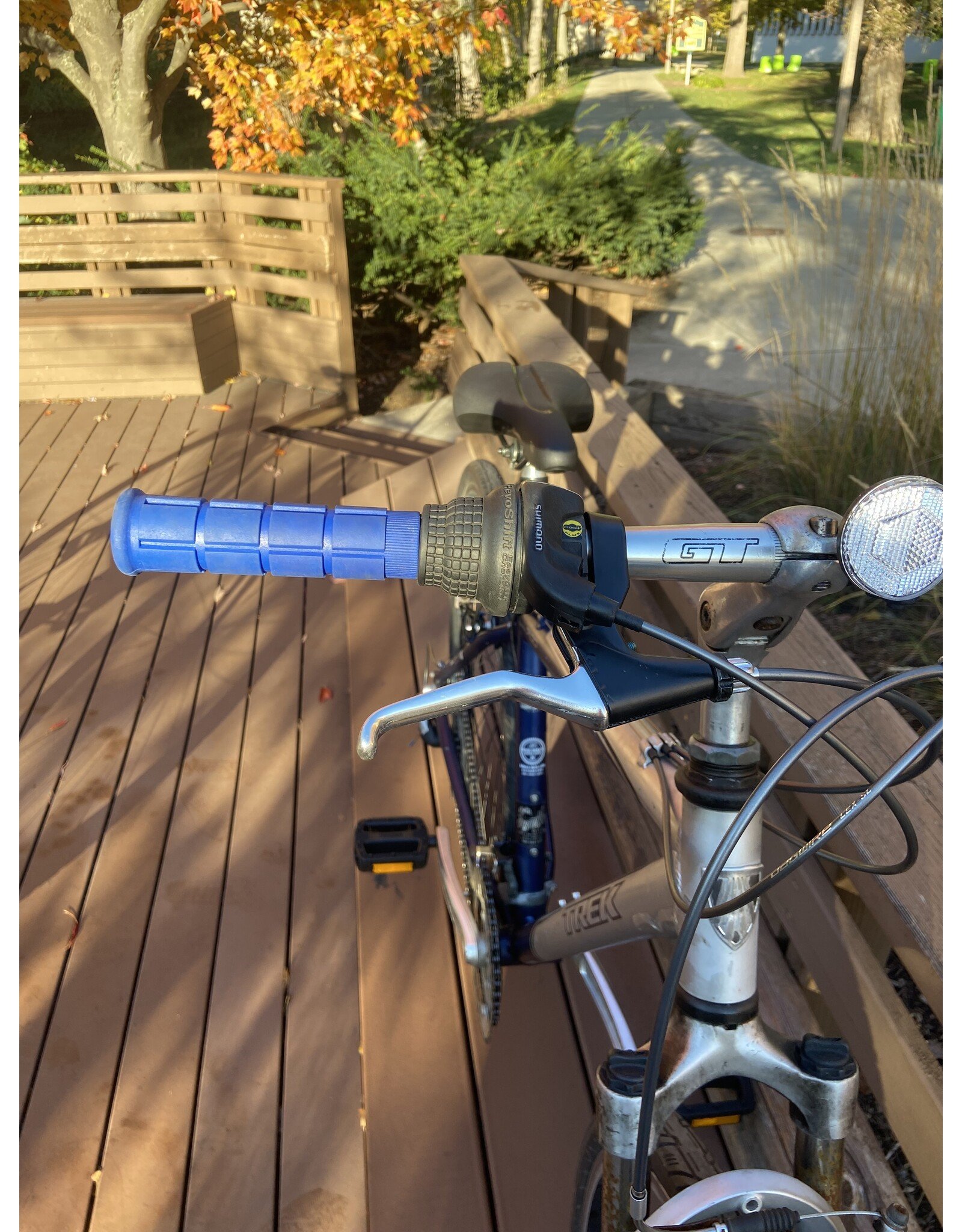 Trek, 7100, 17.5/M, Blue