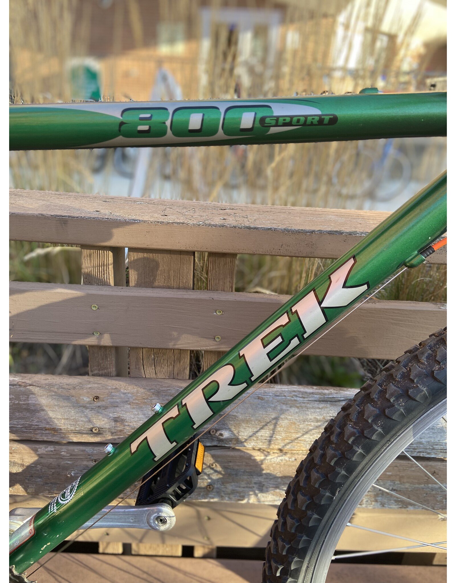 Trek, 800, 19.5/L, Green