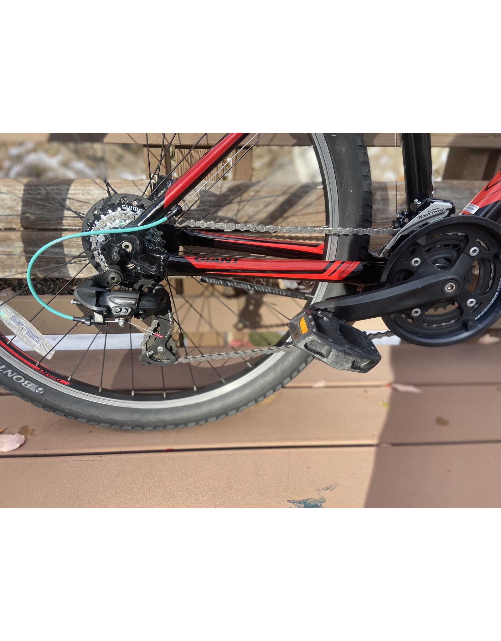 Giant, Revel, Black/Red, 16/S