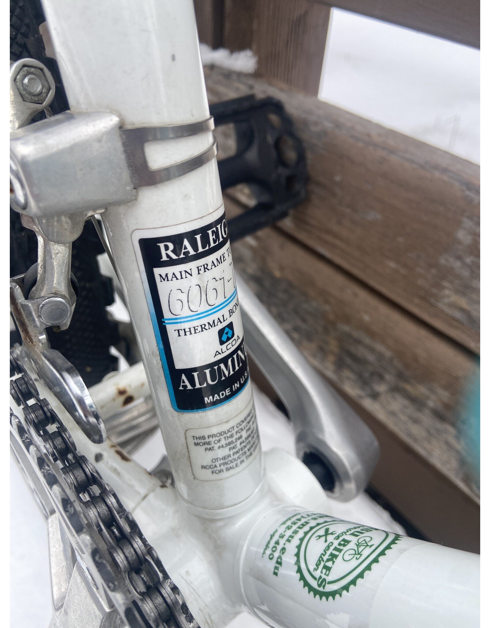 Raleigh Technium, White, 17in/M