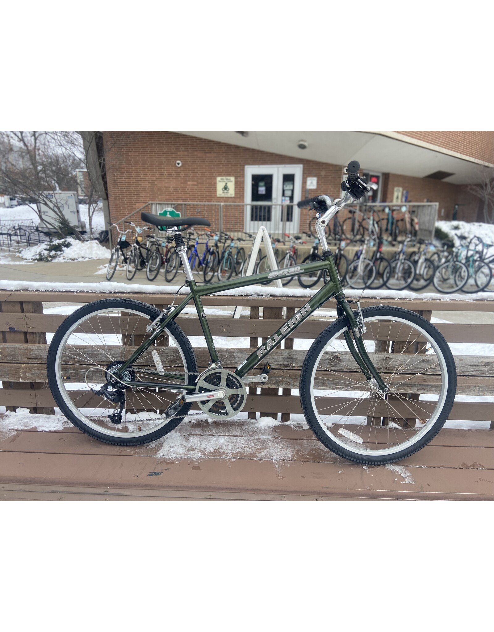 Raleigh, SC30, Green, 17in/M