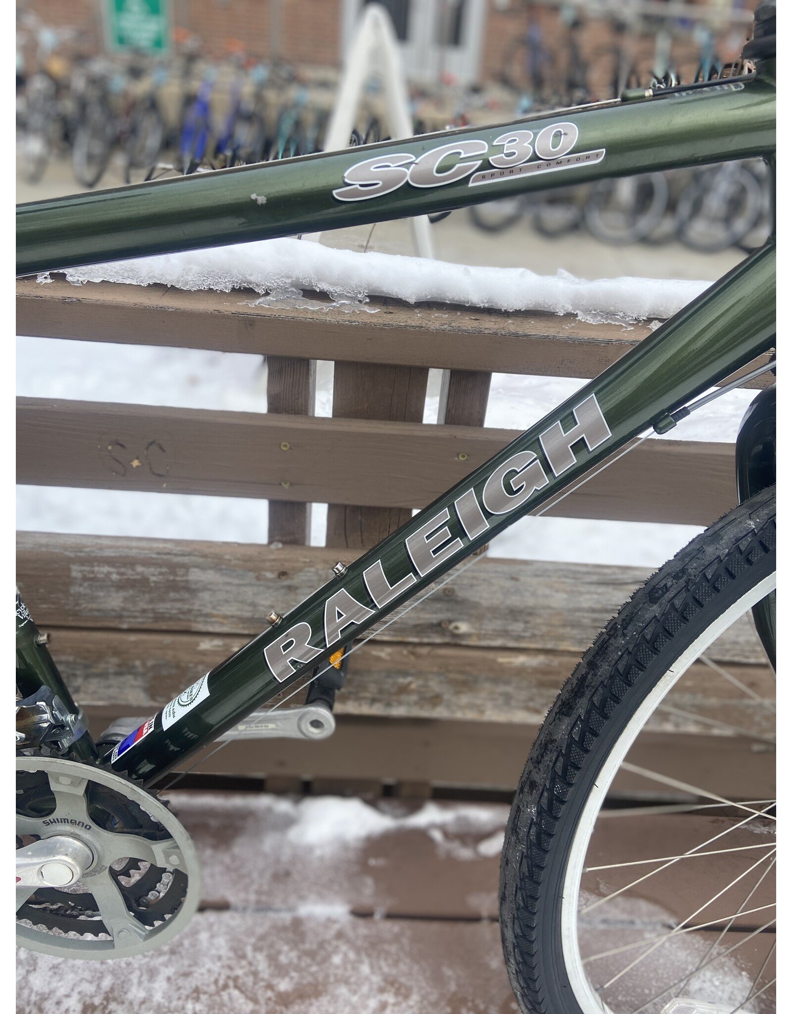 Raleigh, SC30, Green, 17in/M