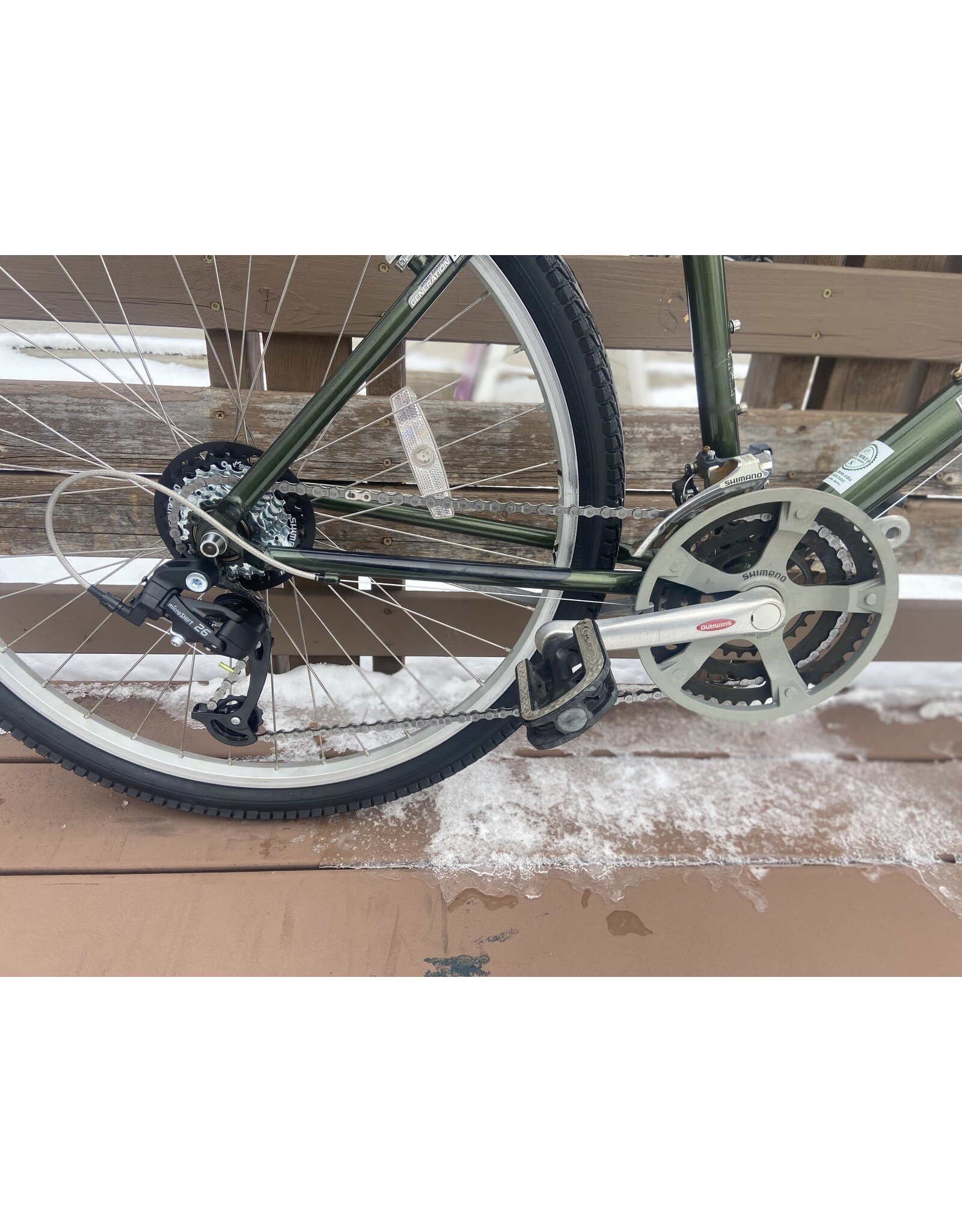 Raleigh, SC30, Green, 17in/M