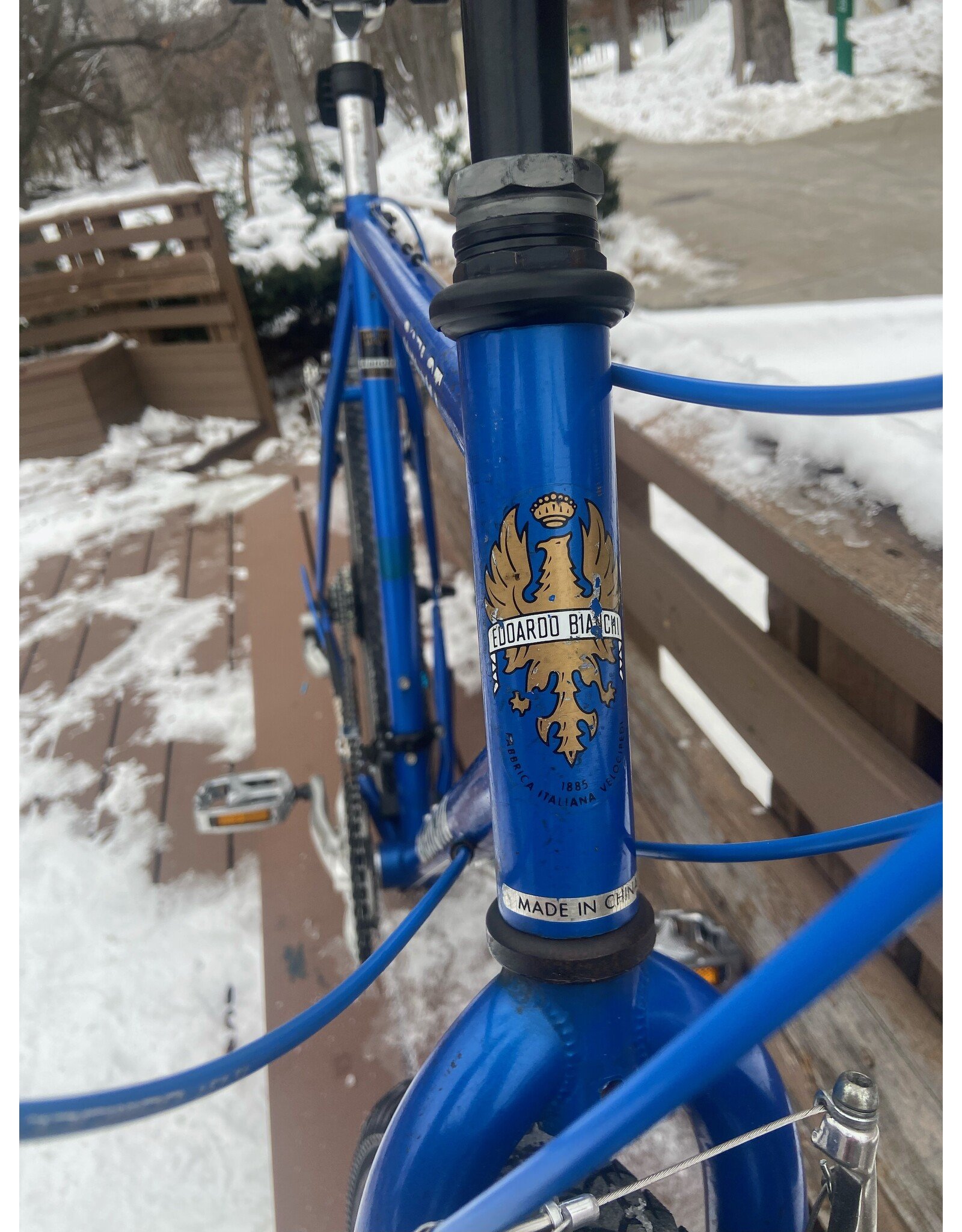 Bianchi, Ocelot, Blue, 21/L