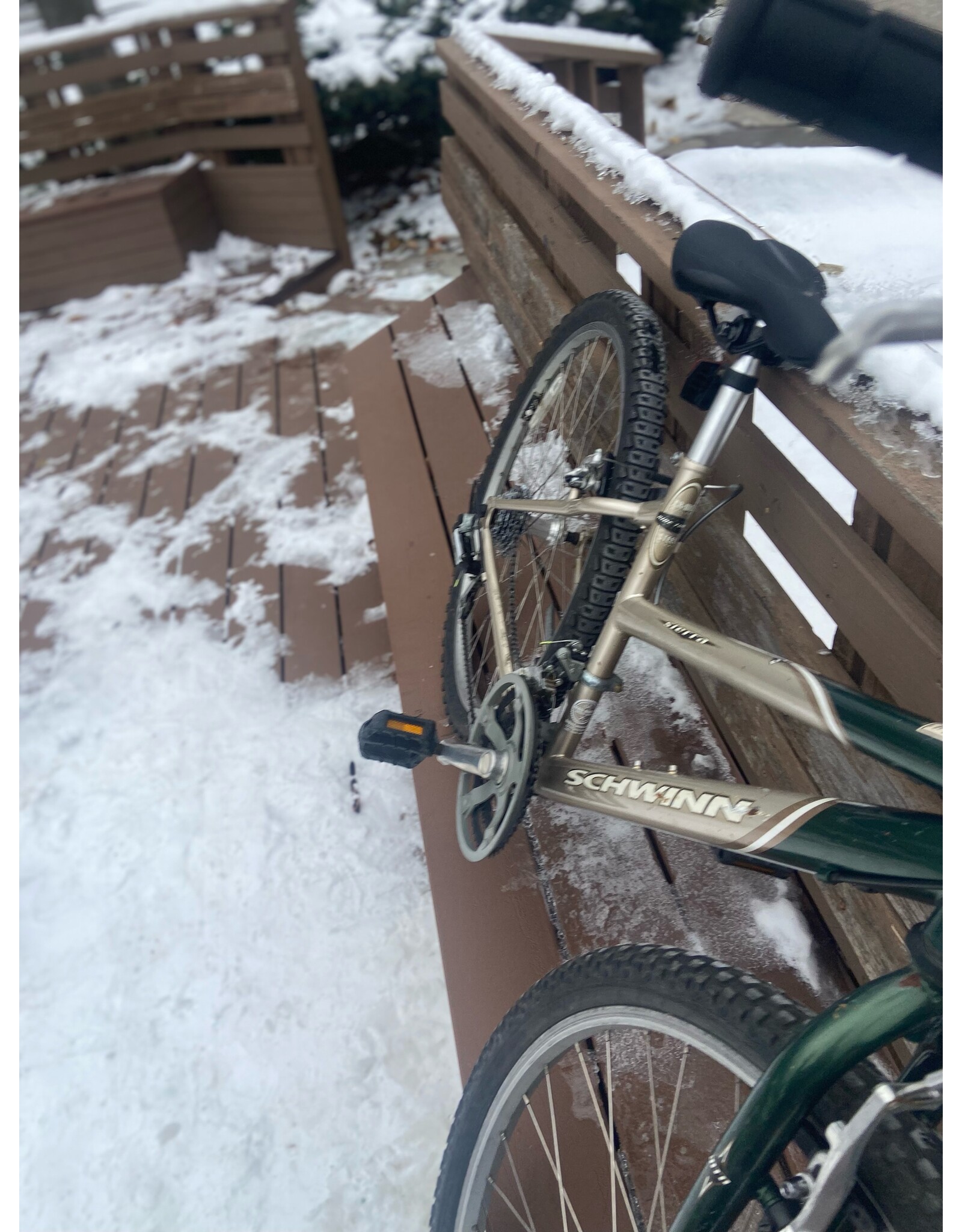 Schwinn, Sierra, Sil/Grn, 15 in/S