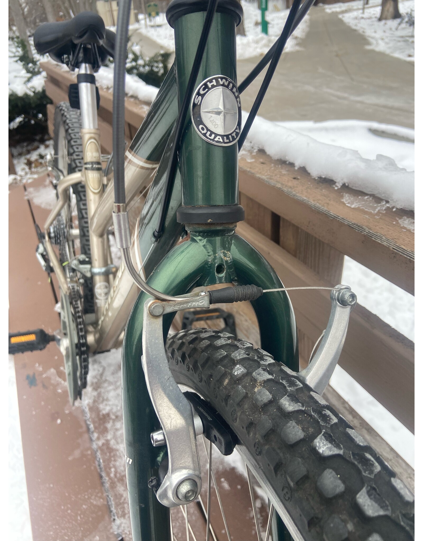 Schwinn, Sierra, Sil/Grn, 15 in/S