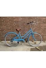 Reid Classic 7spd Vintage Cruiser, Light Blue, 16in/S