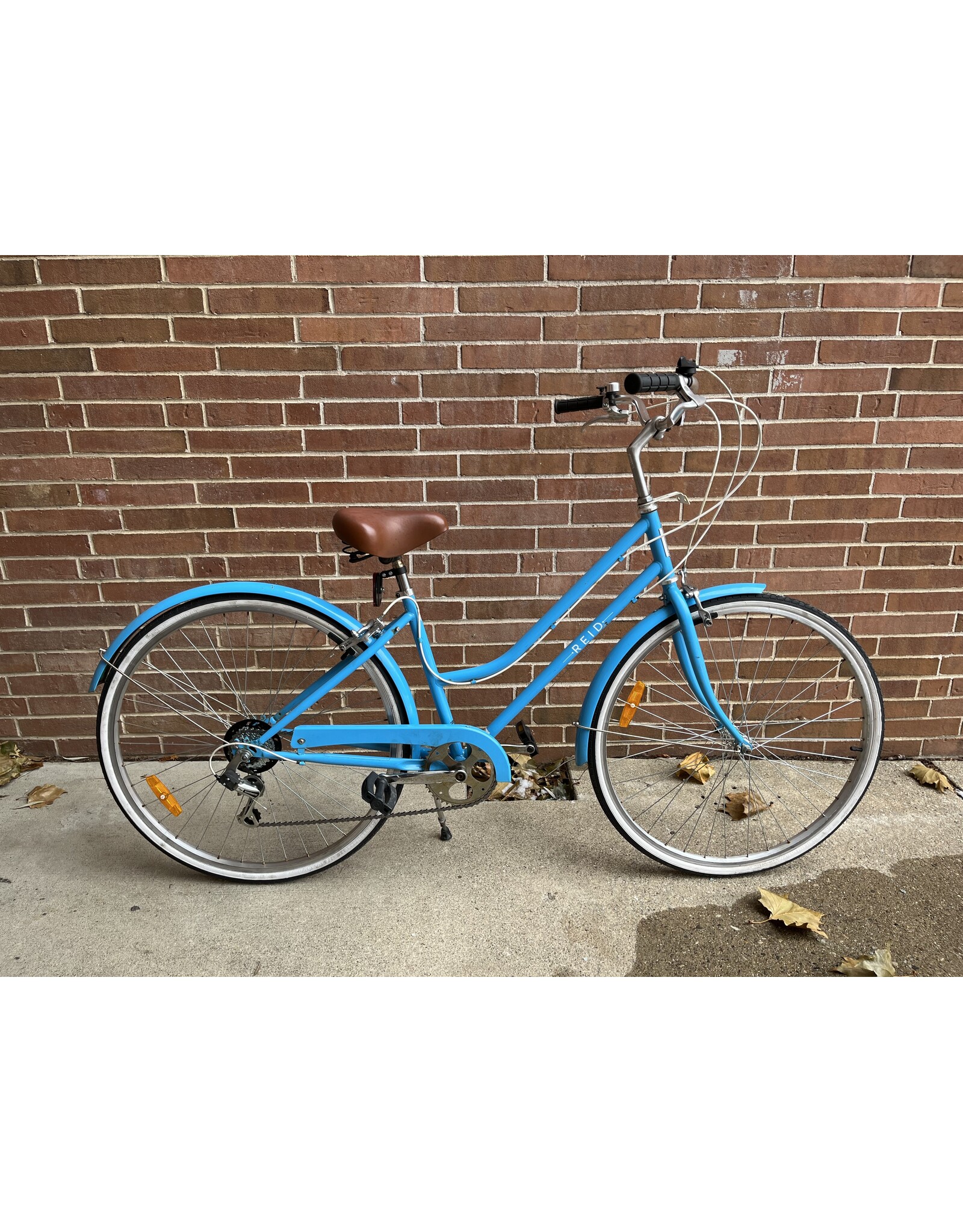 Reid Classic 7spd Vintage Cruiser, Light Blue, 16in/S