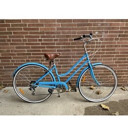 Reid Classic 7spd Vintage Cruiser, Light Blue, 16in/S