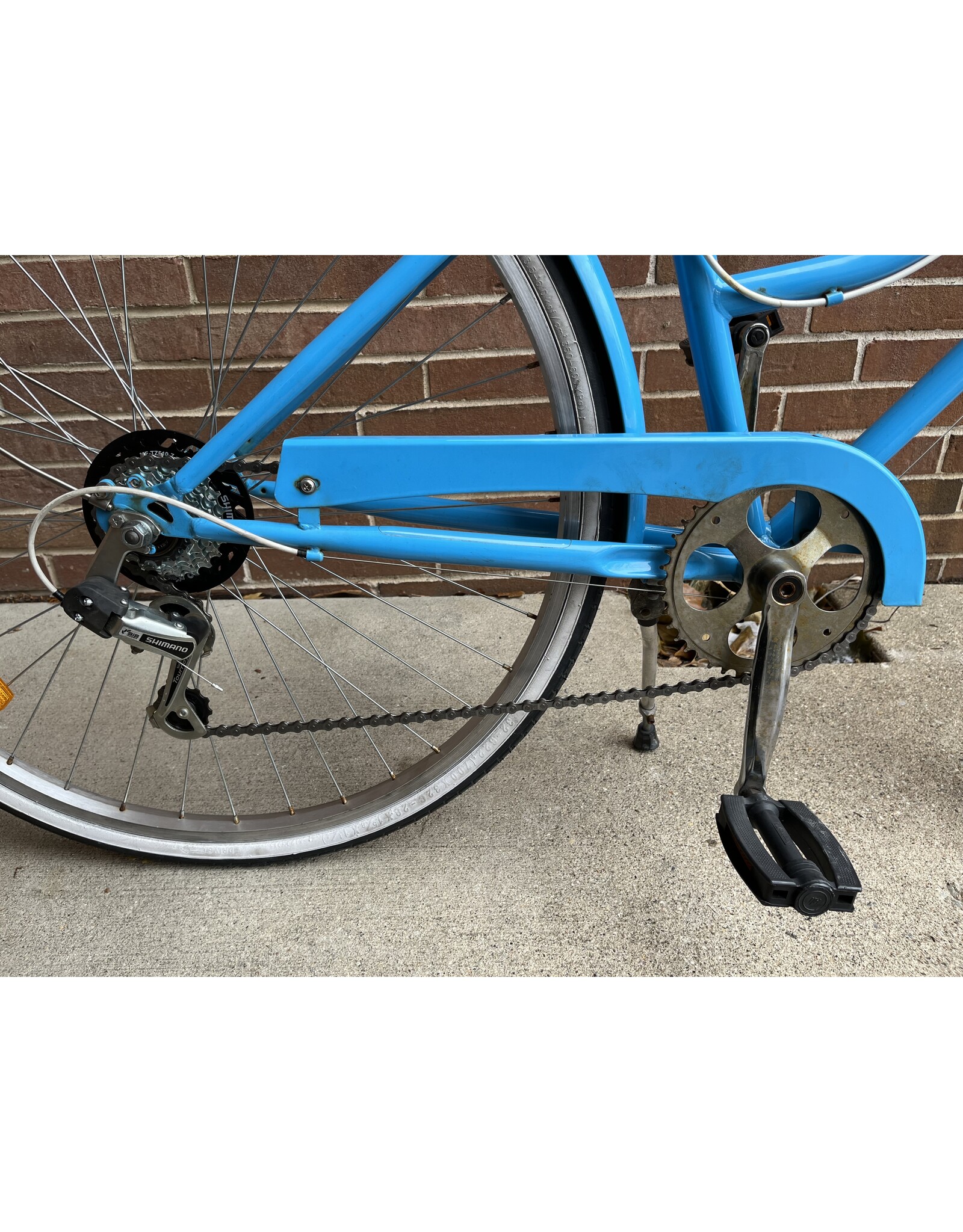 Reid Classic 7spd Vintage Cruiser, Light Blue, 16in/S