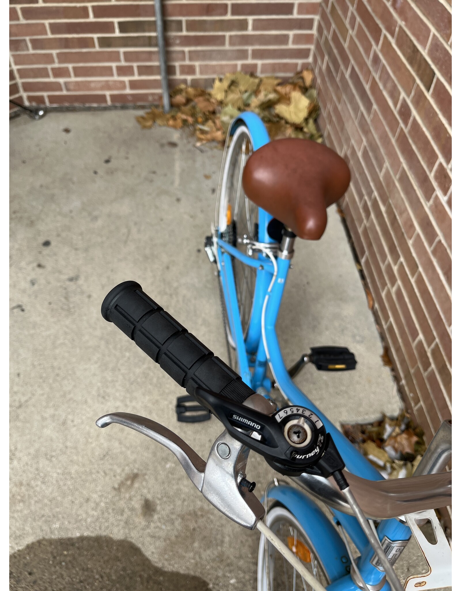 Reid Classic 7spd Vintage Cruiser, Light Blue, 16in/S