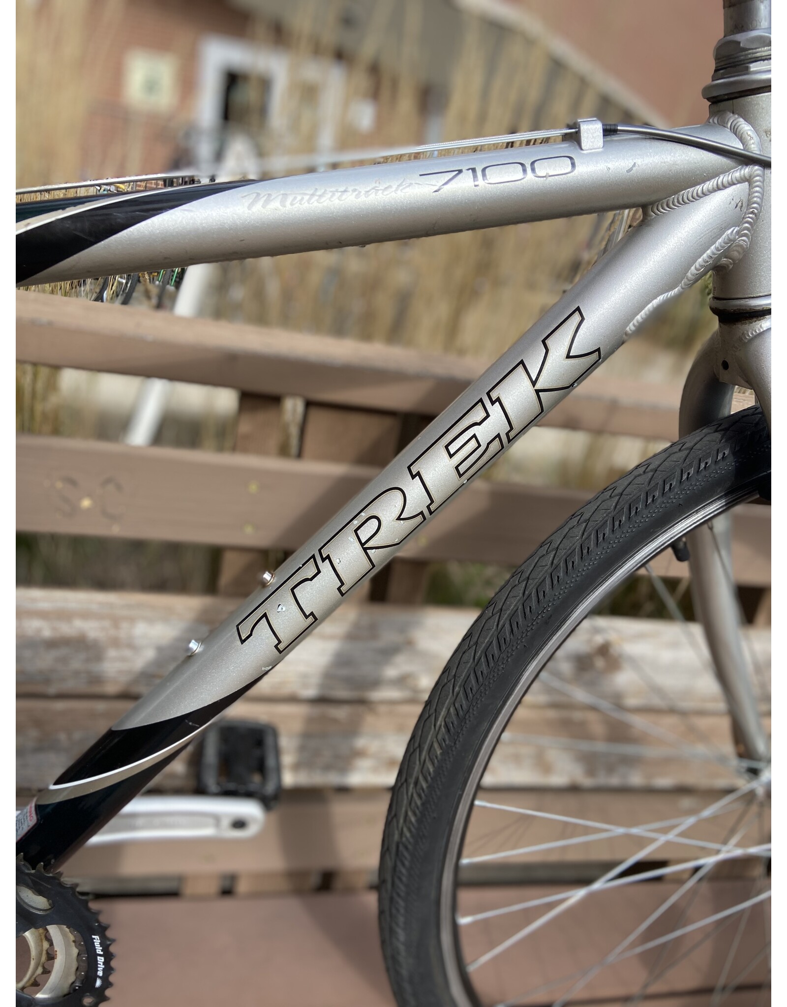 Trek, Multitrack 7100, 17.5/M, Silver/Green