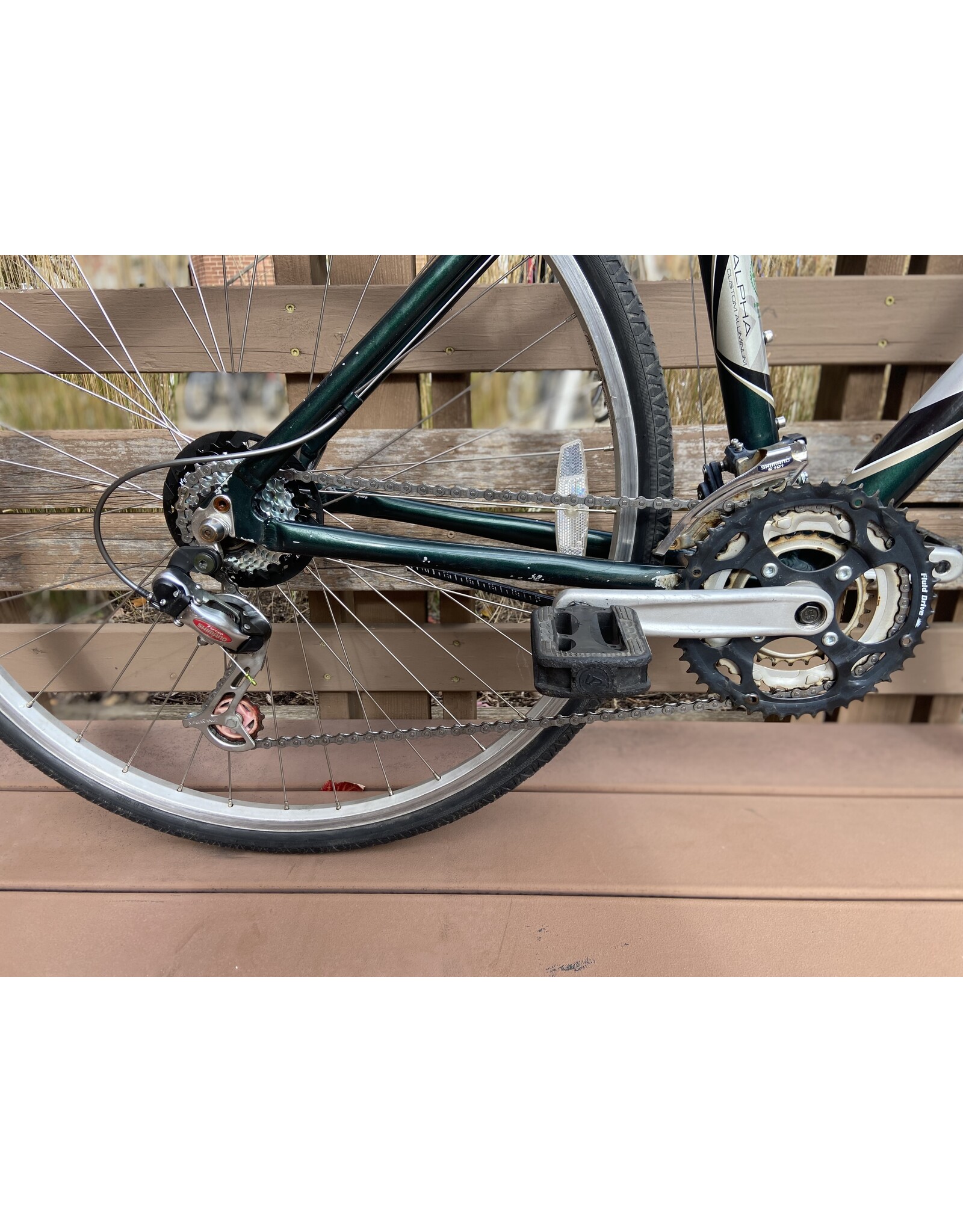 Trek, Multitrack 7100, 17.5/M, Silver/Green