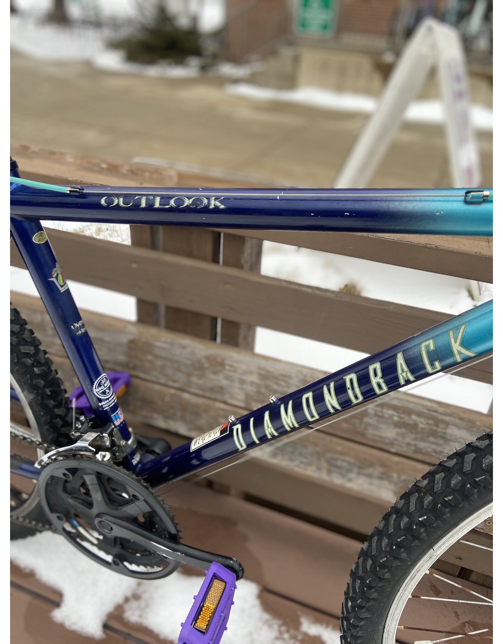 Diamondback, Outlook, Blue, 17/M