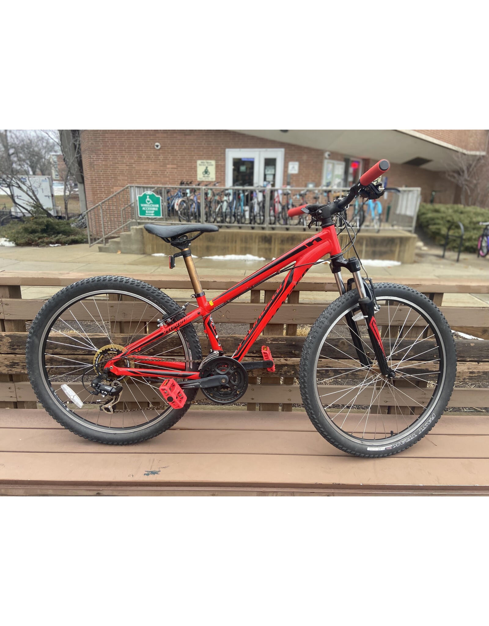 Specialized, Hardrock,  Red, 13in/XS, 26 in wheels