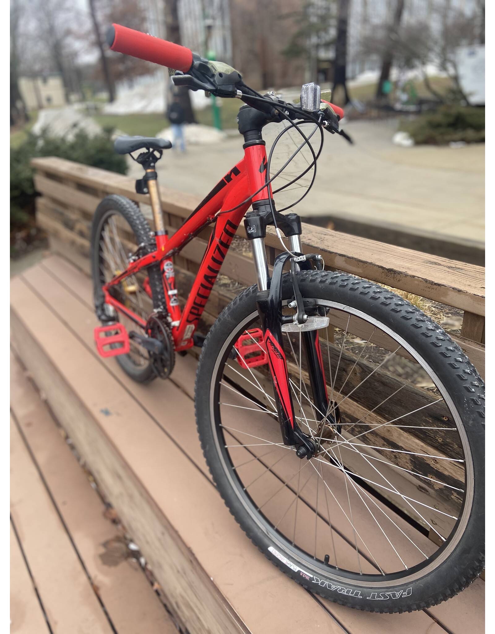 Specialized, Hardrock,  Red, 13in/XS, 26 in wheels