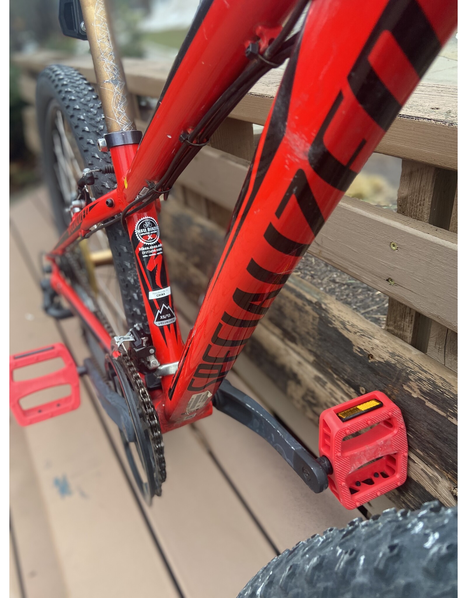 Specialized, Hardrock,  Red, 13in/XS, 26 in wheels