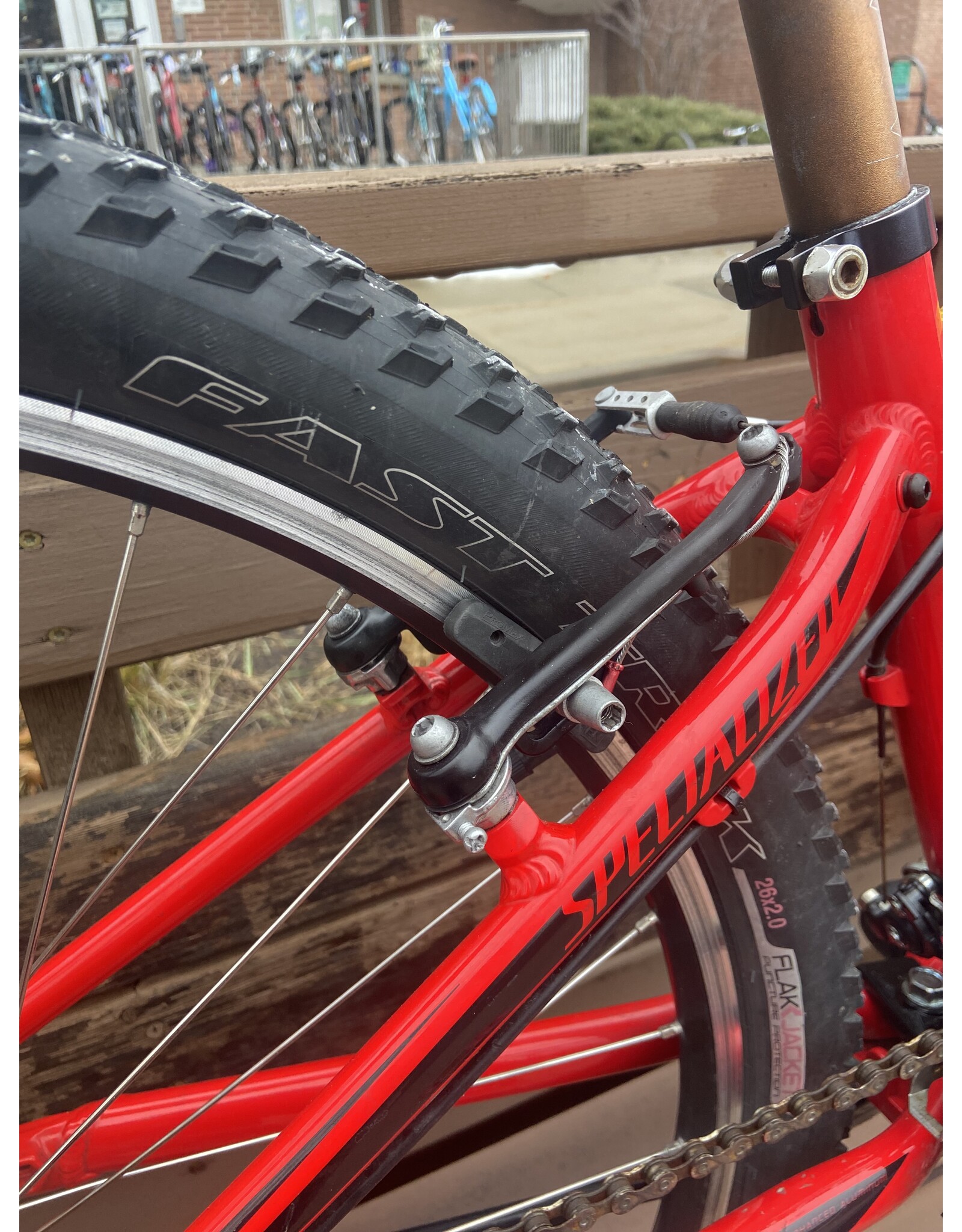 Specialized, Hardrock,  Red, 13in/XS, 26 in wheels