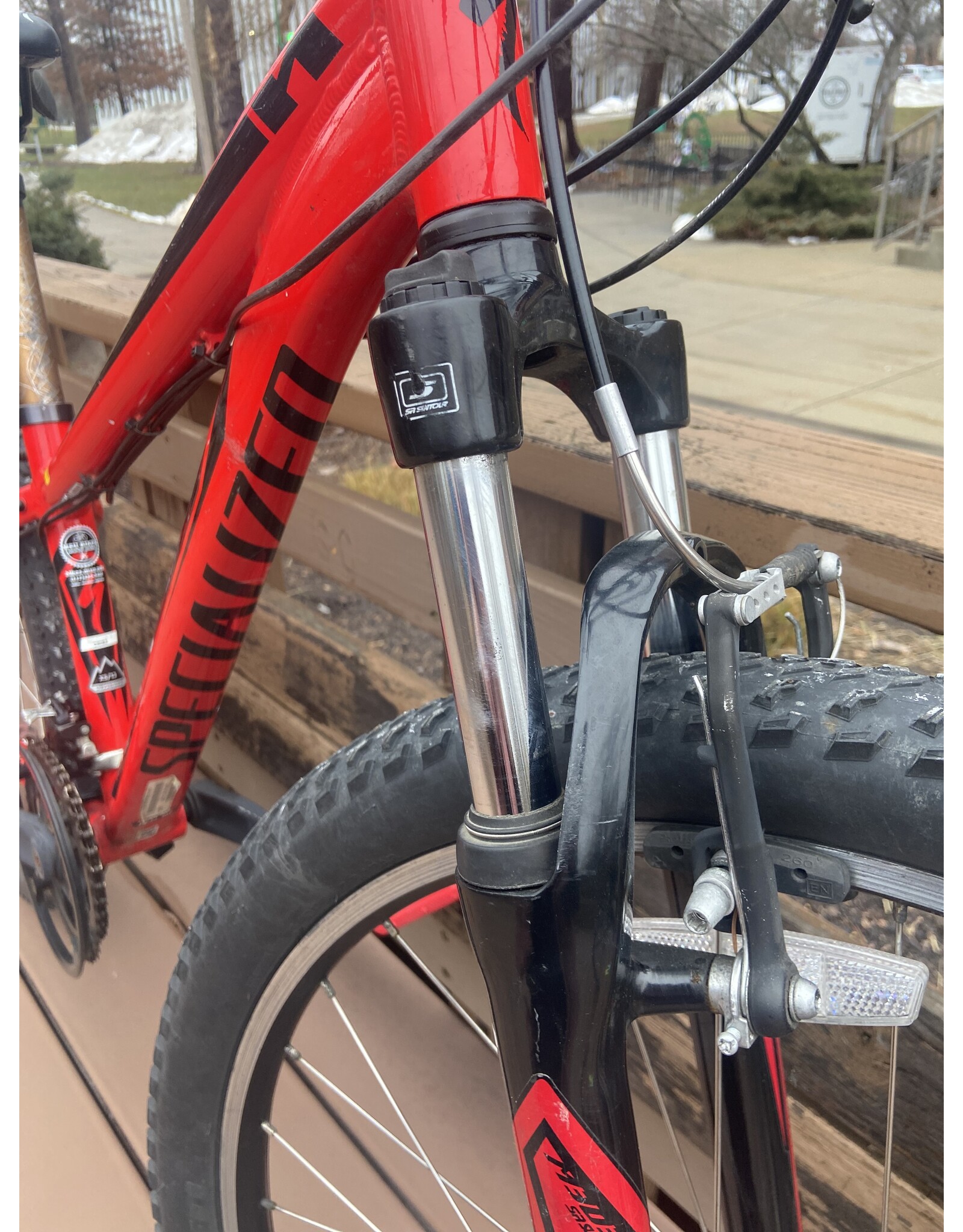 Specialized, Hardrock,  Red, 13in/XS, 26 in wheels