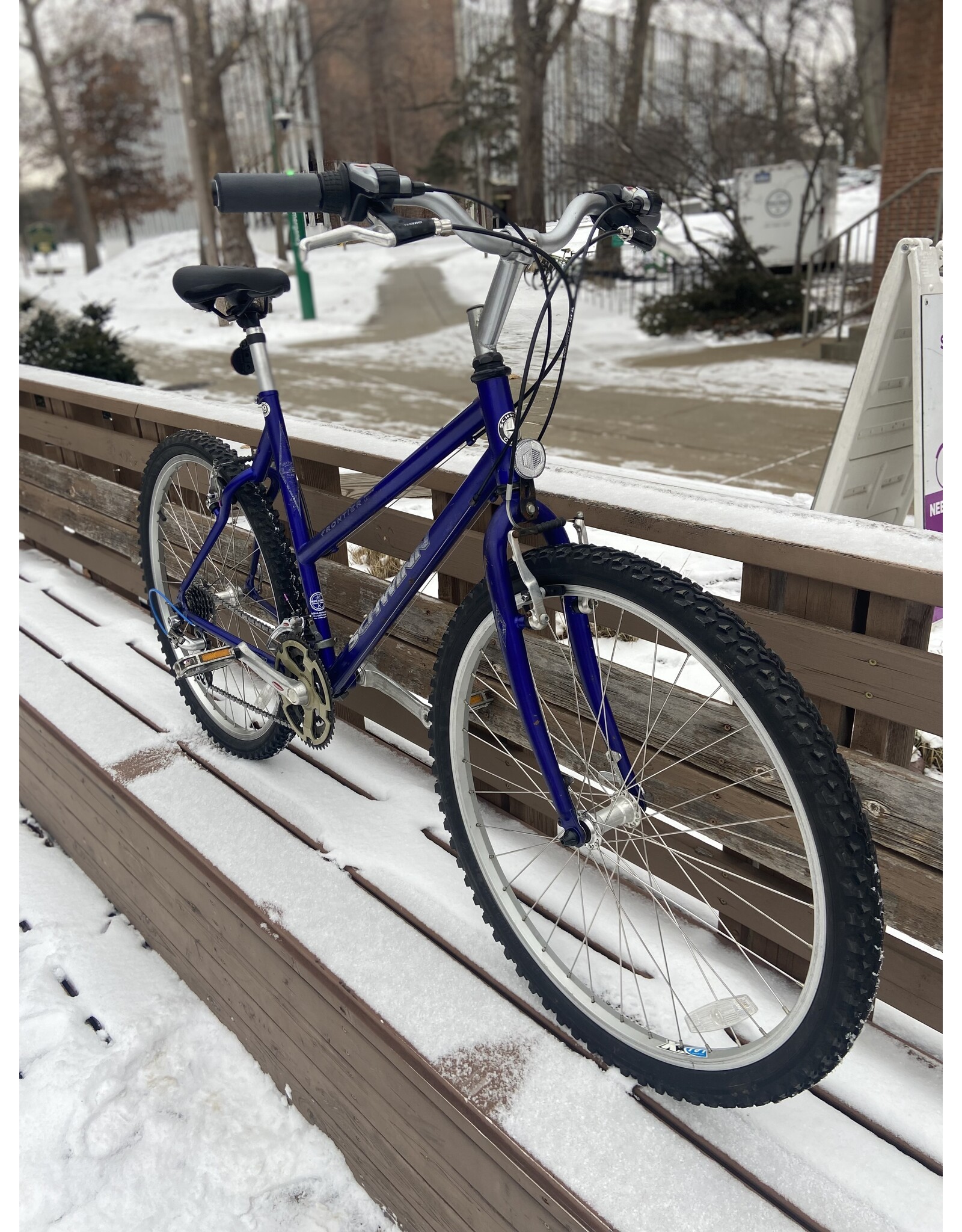 Schwinn, Frontier, Blue, 19/L (Step-thru)