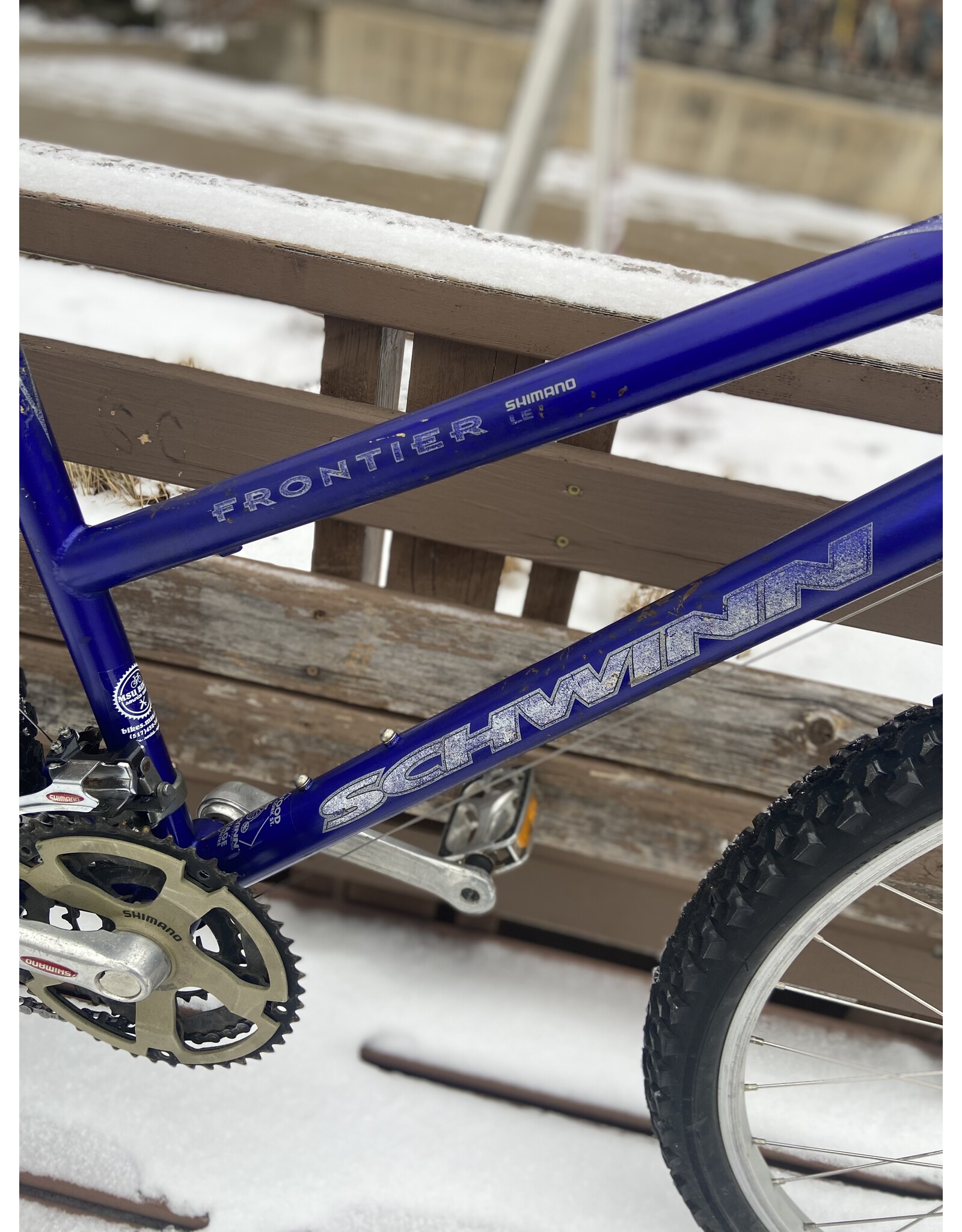 Schwinn, Frontier, Blue, 19/L (Step-thru)