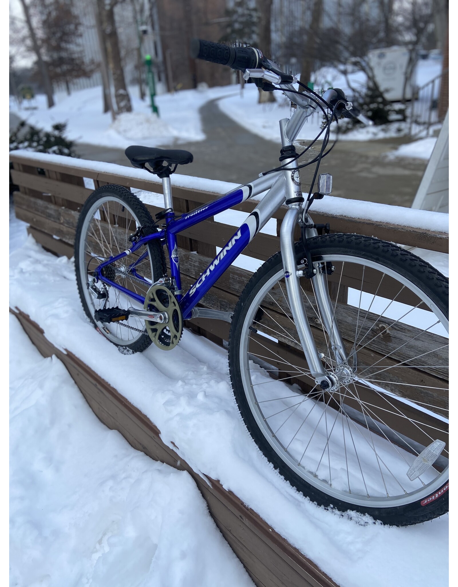 Schwinn Frontier, XS, Blue/Silver