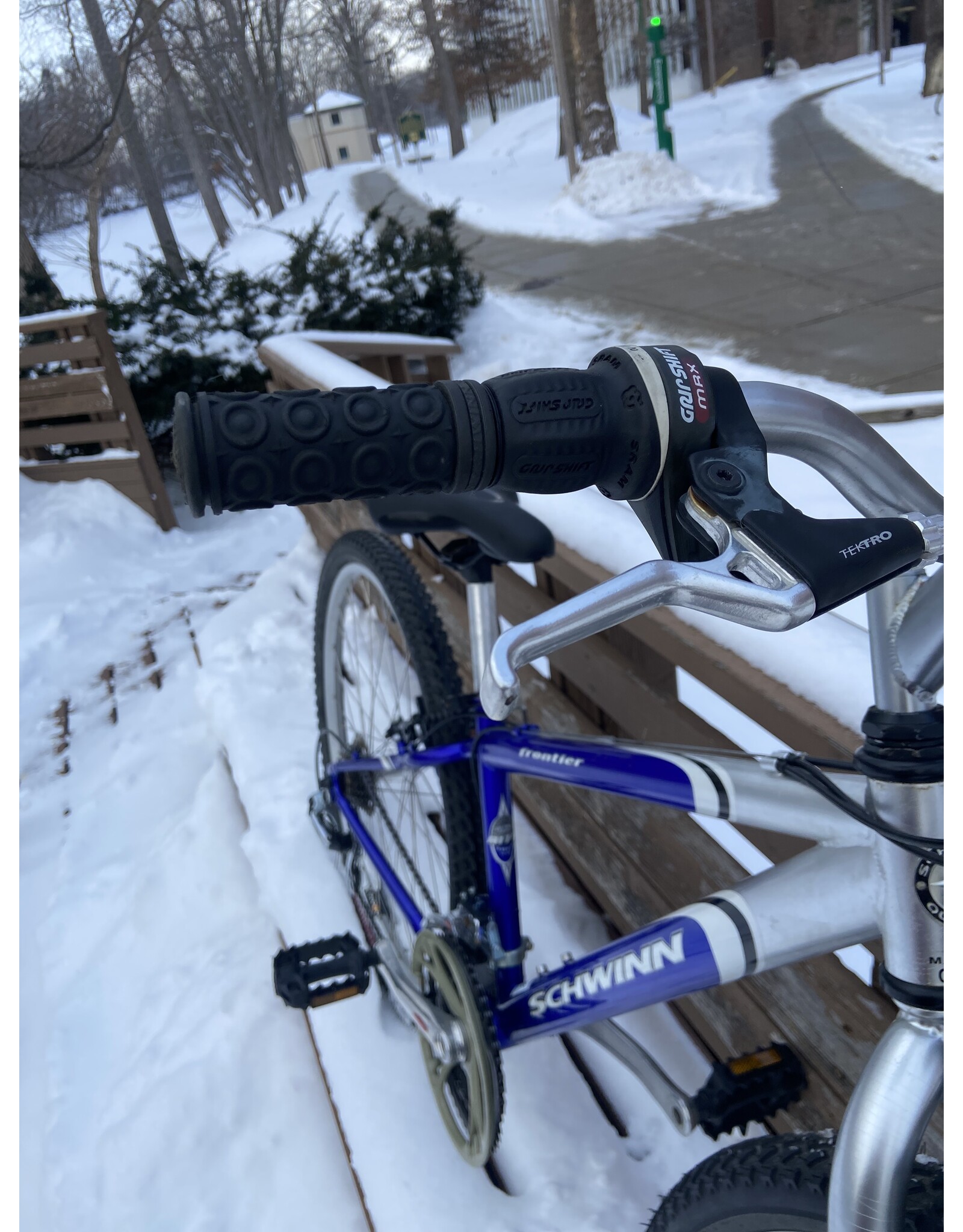 Schwinn Frontier, XS, Blue/Silver