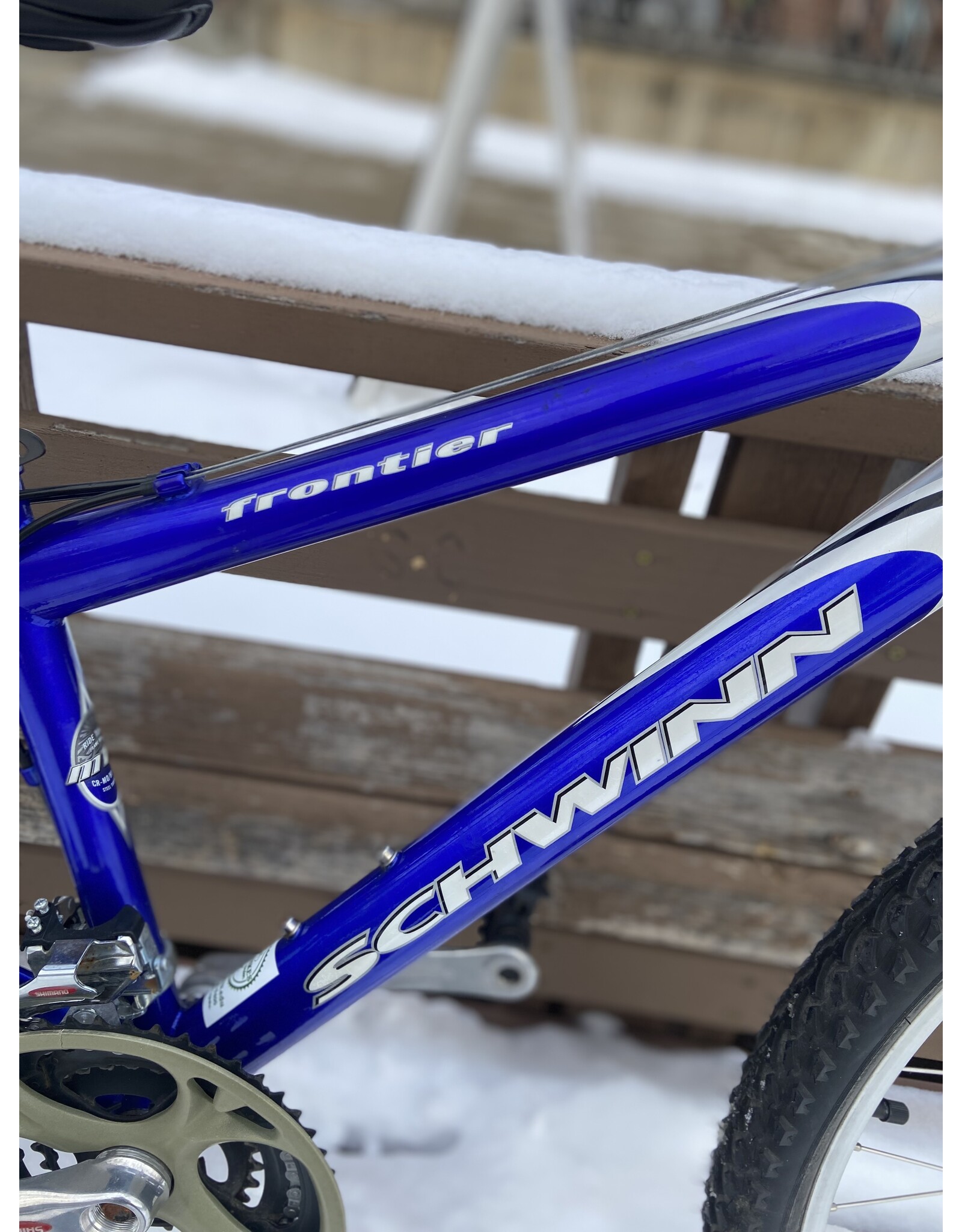 Schwinn Frontier, XS, Blue/Silver