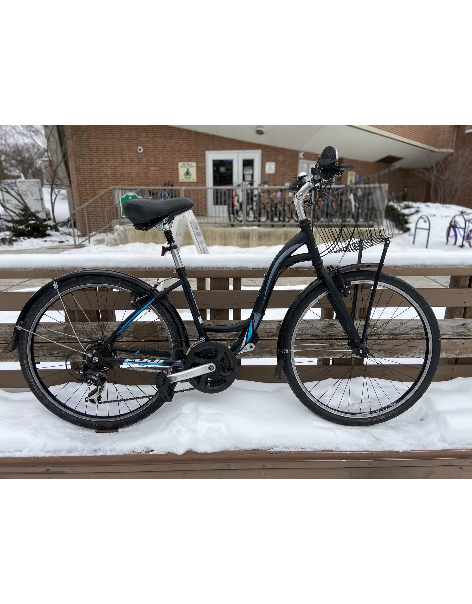 Fuji, Crosstown, Navy, Small