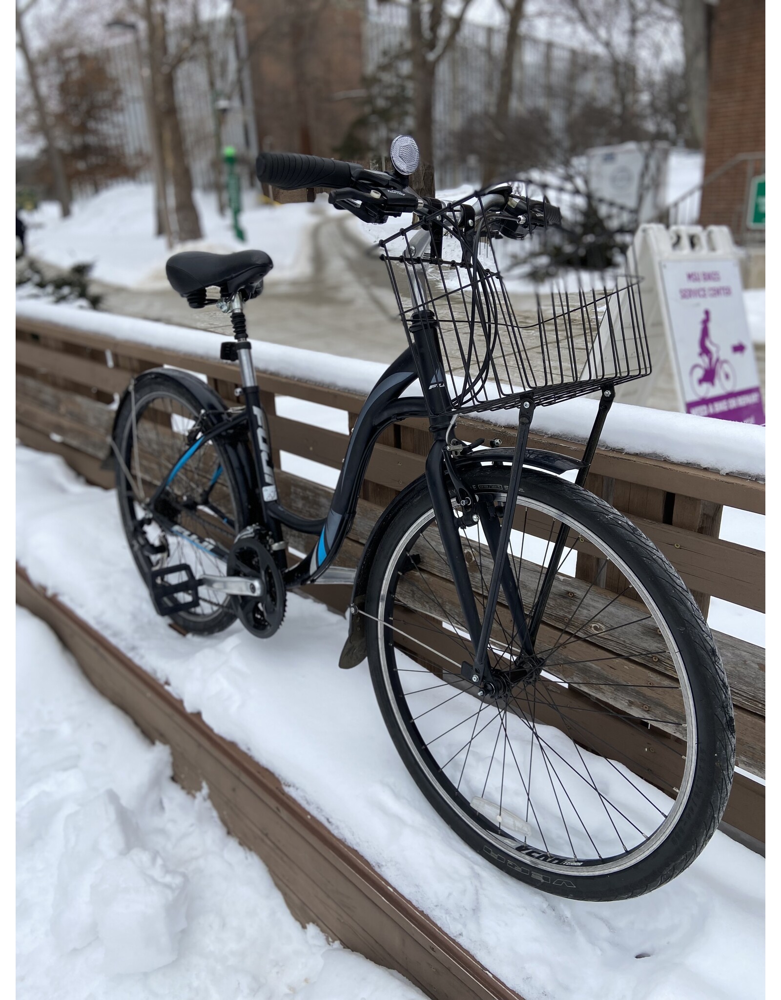 Fuji, Crosstown, Navy, Small