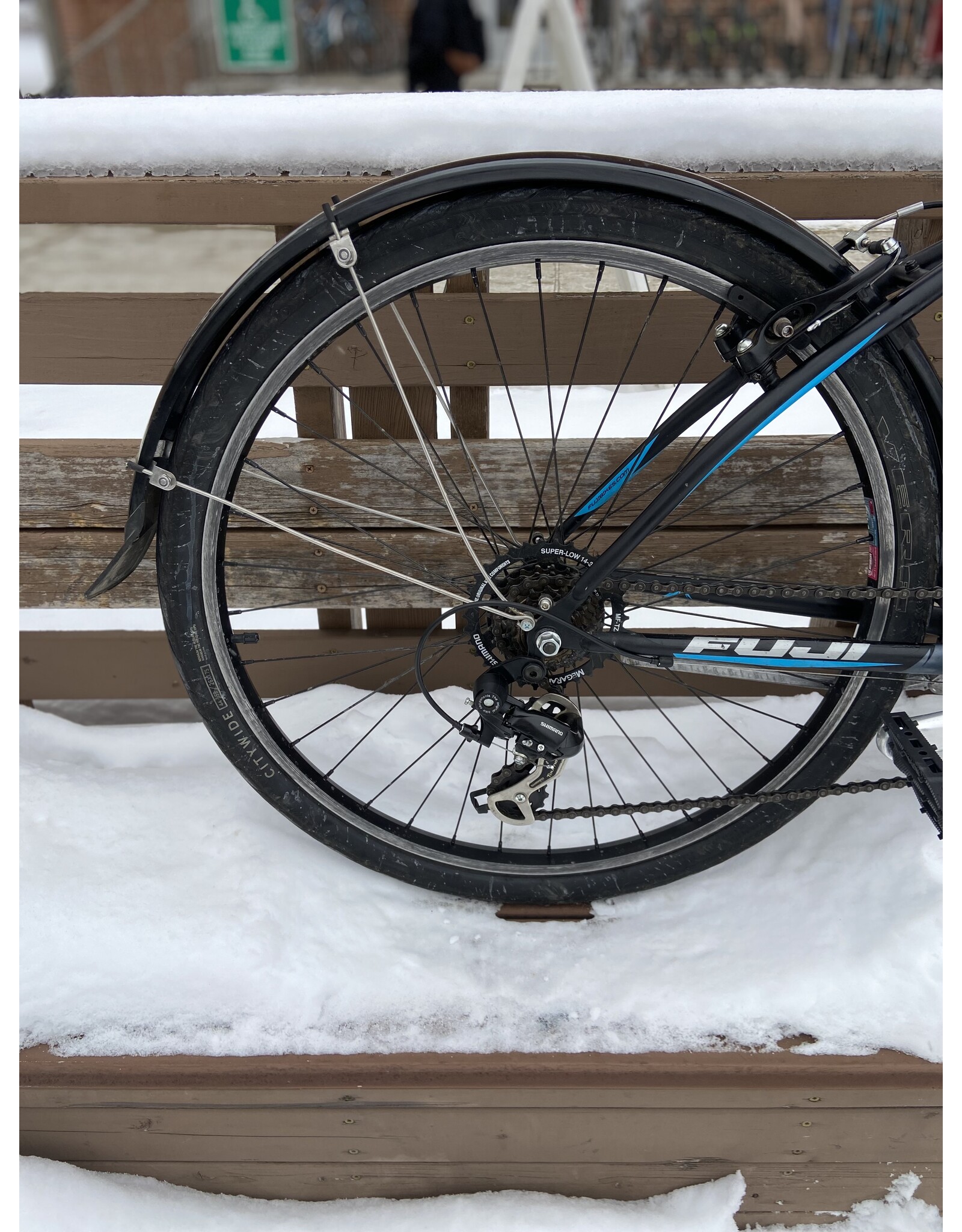 Fuji, Crosstown, Navy, Small