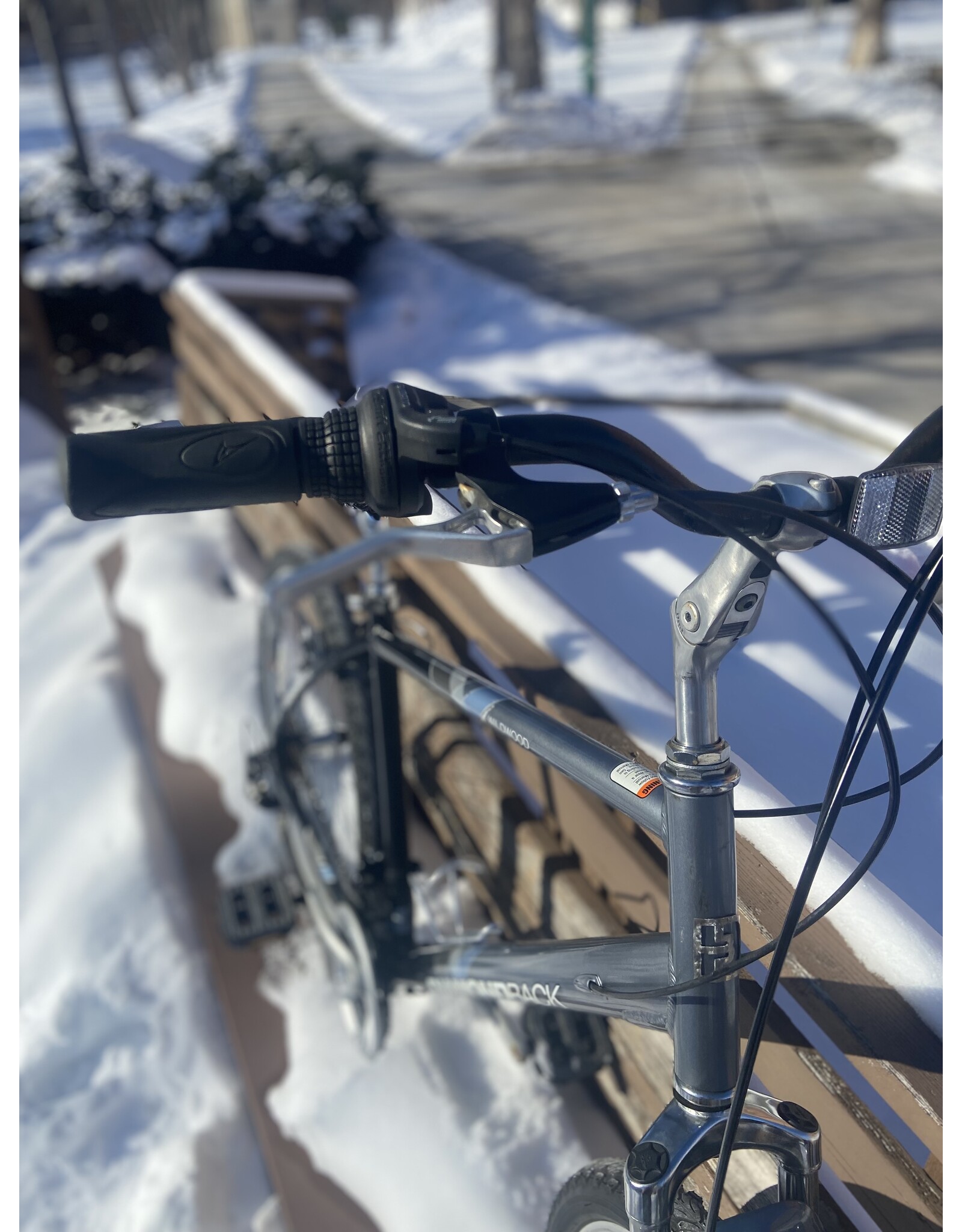 Diamondback, Wildwood, Gray/Black, 19in/L