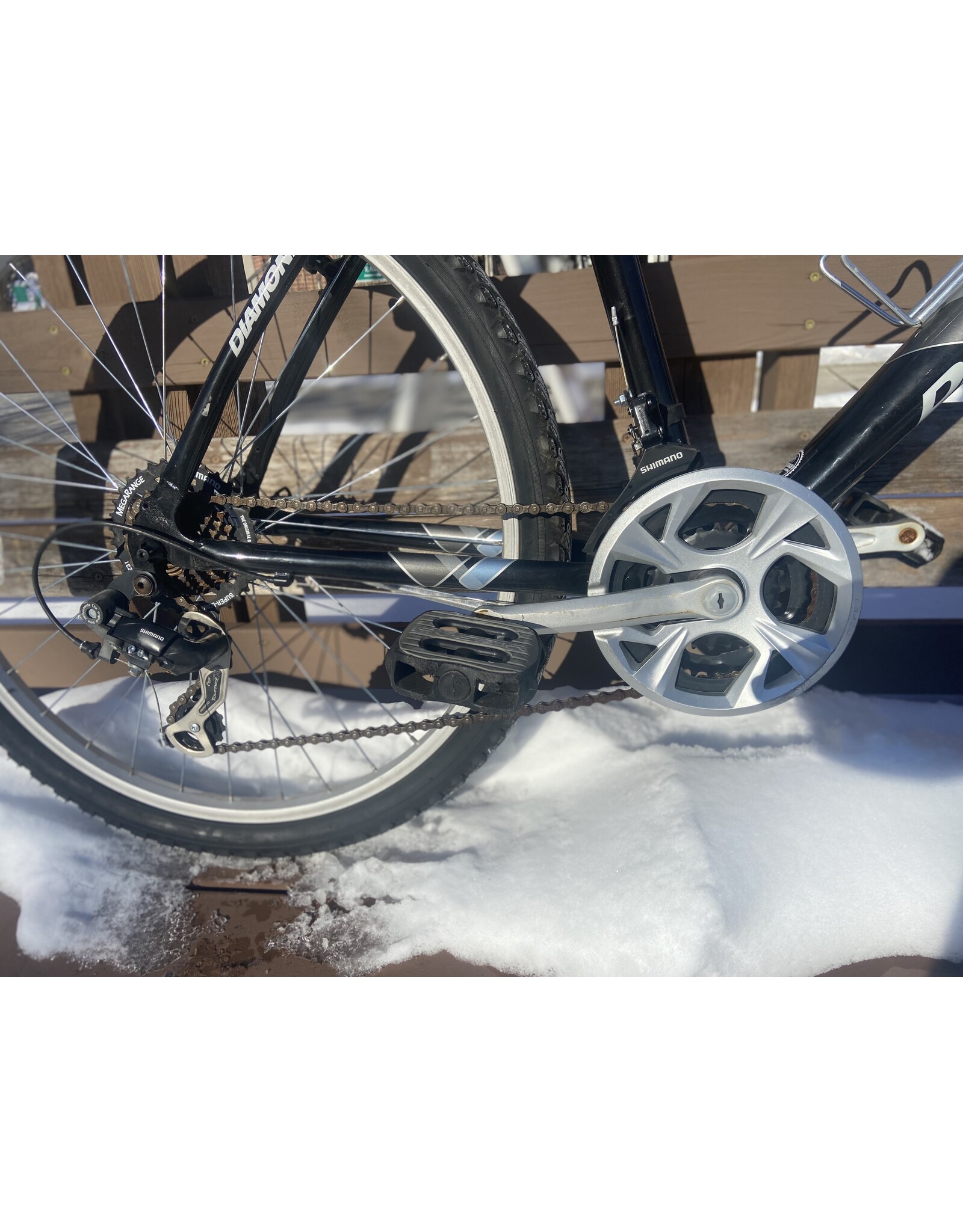 Diamondback, Wildwood, Gray/Black, 19in/L