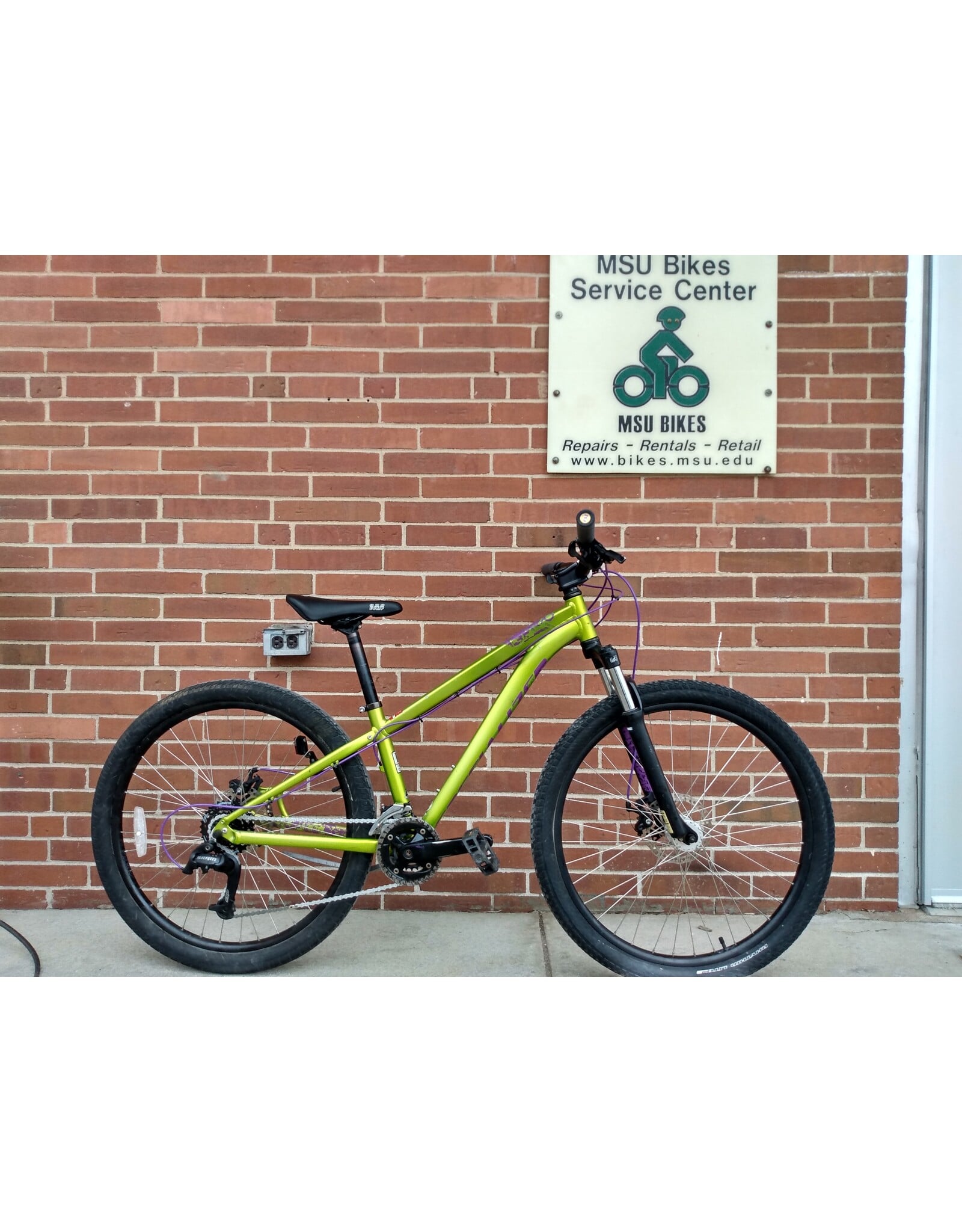 Specialized, P. St 1, Grn/Purple, 13in, 26 in wheels
