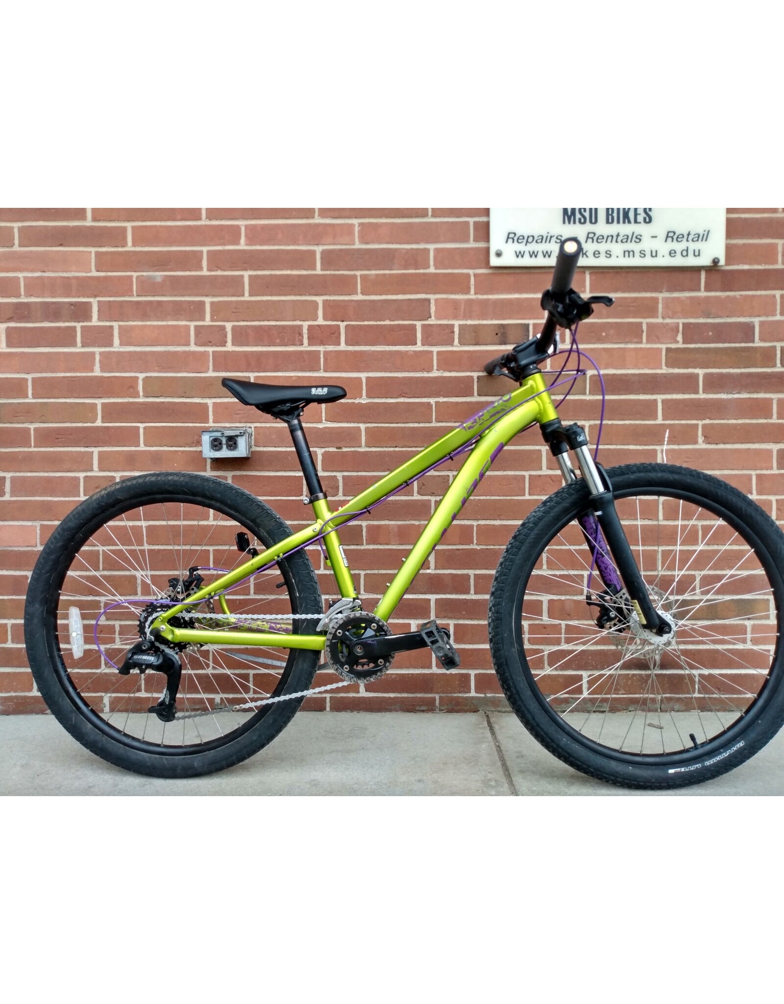 Specialized, P. St 1, Grn/Purple, 13in, 26 in wheels