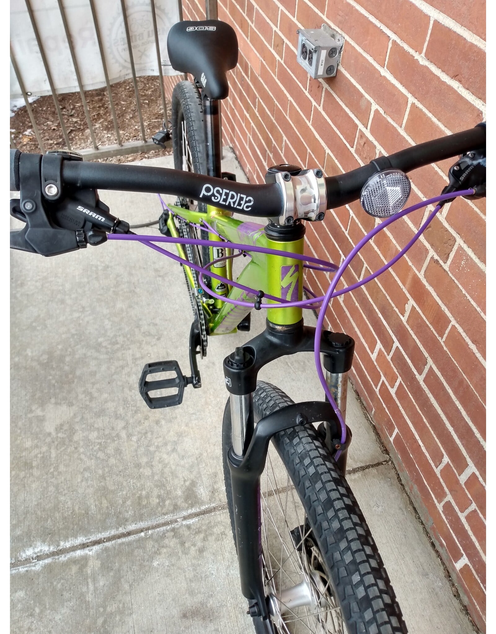 Specialized, P. St 1, Grn/Purple, 13in, 26 in wheels