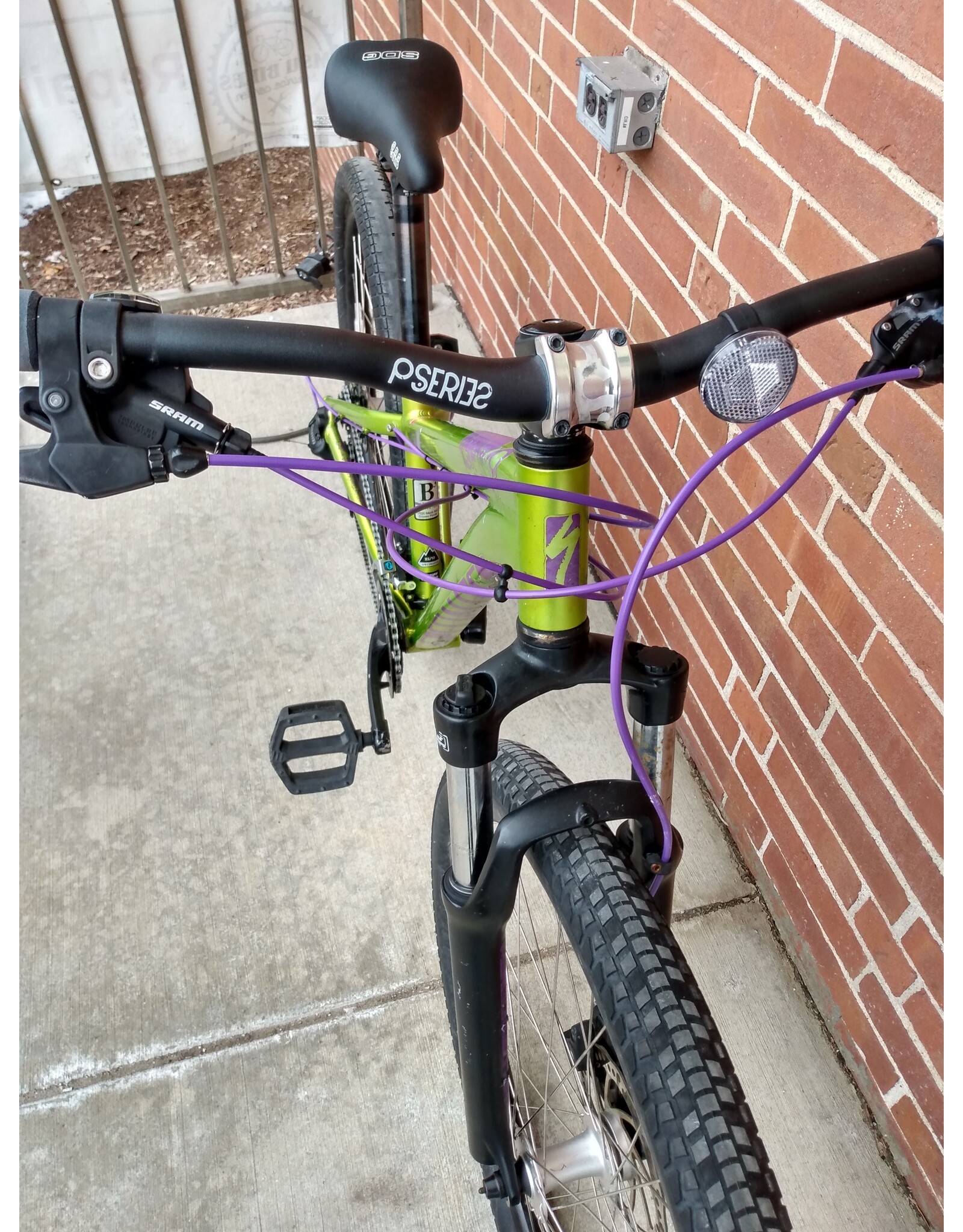 Specialized, P.Street One, Green/Purple, 13in/XS