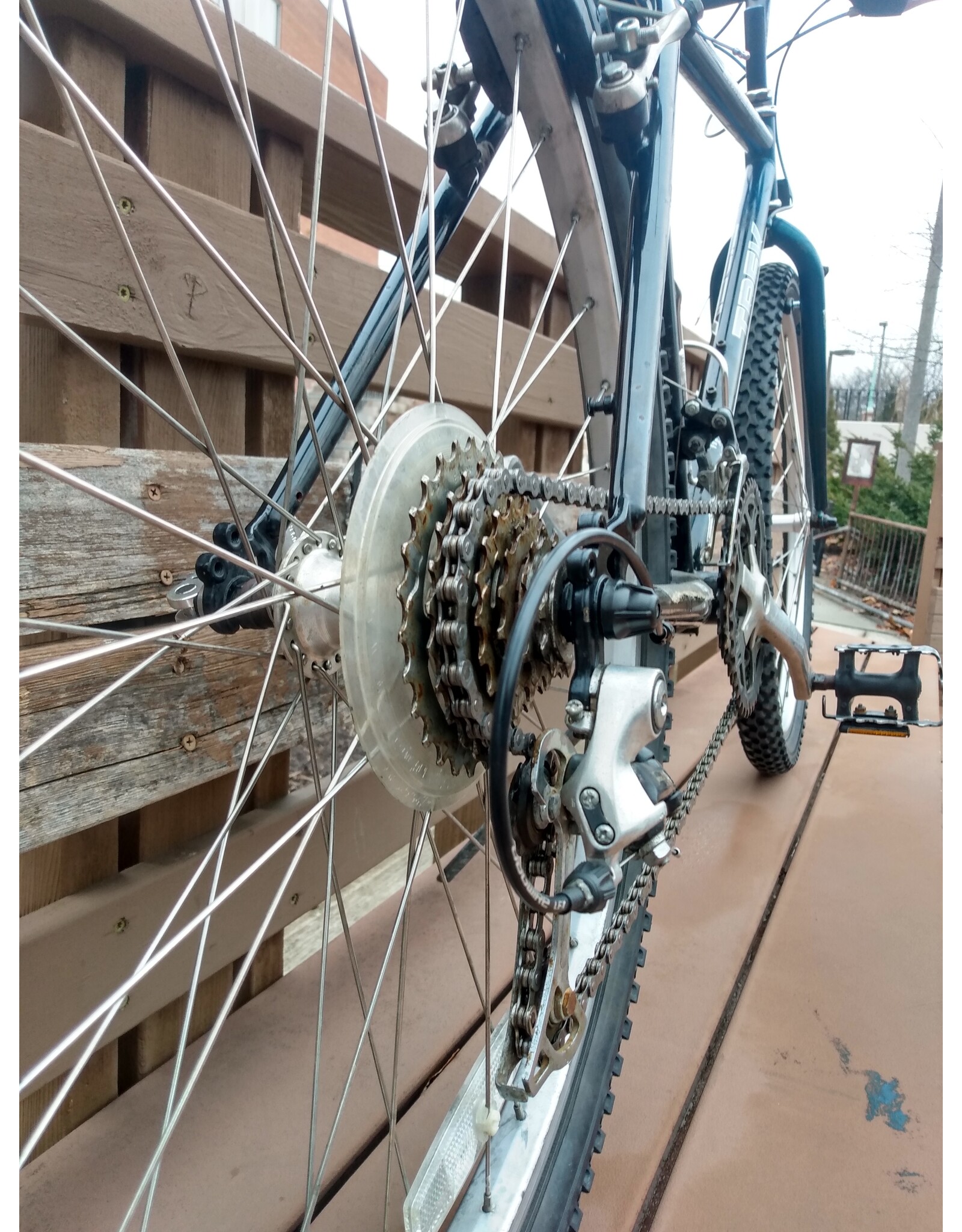 Trek, Mountain Track, Blue/Black, 17in/M