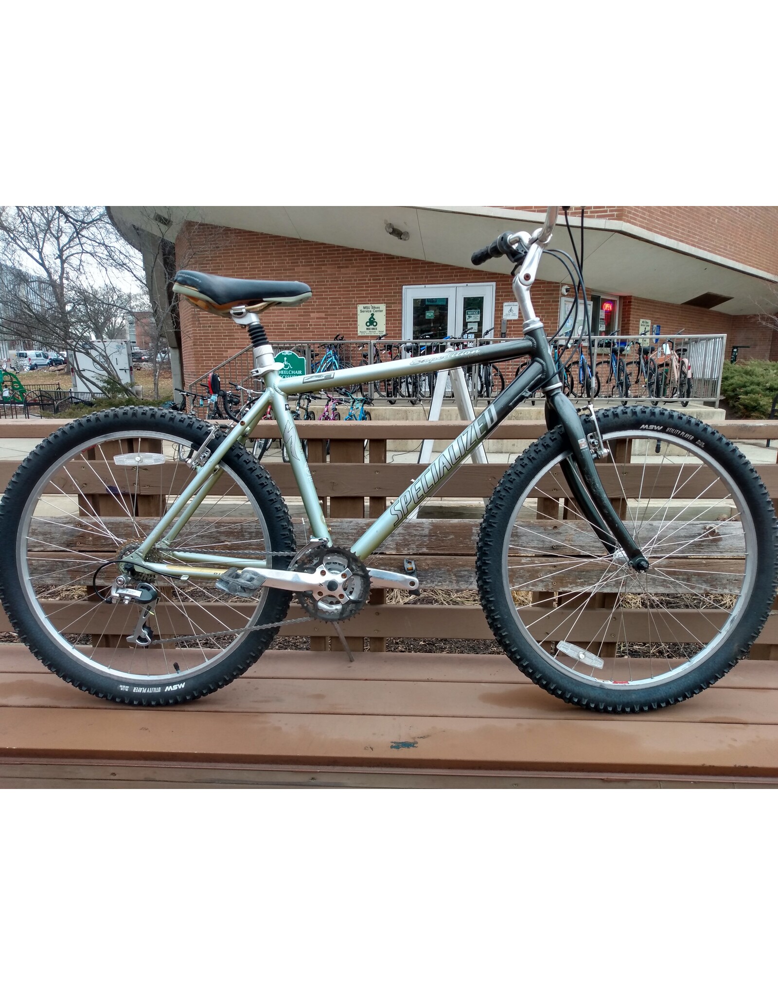 Sepcialized, Expedition, Black/Green, 19in/L