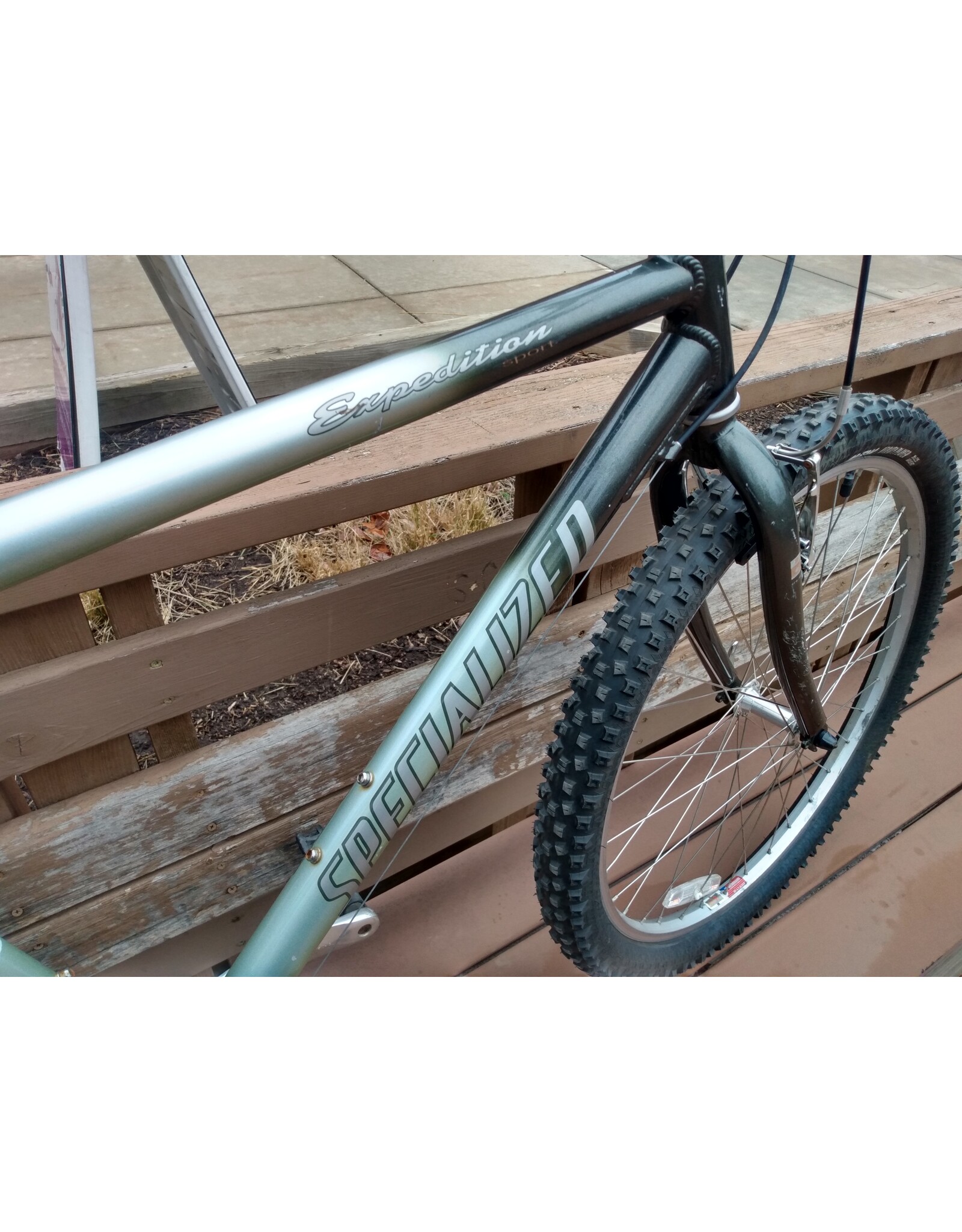 Sepcialized, Expedition, Black/Green, 19in/L