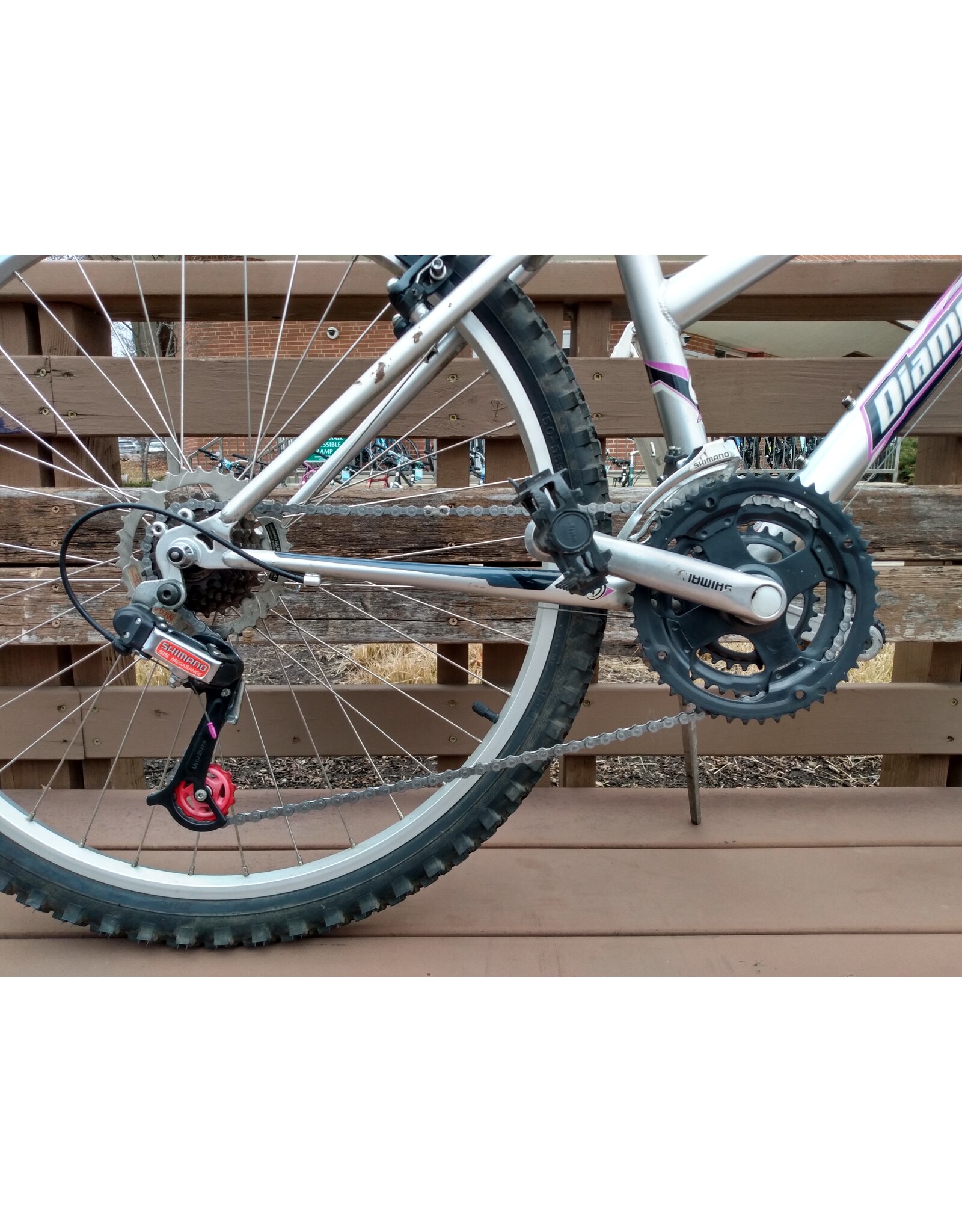 Diamondback, Outlook, 16.5in/S, Purple/Silver