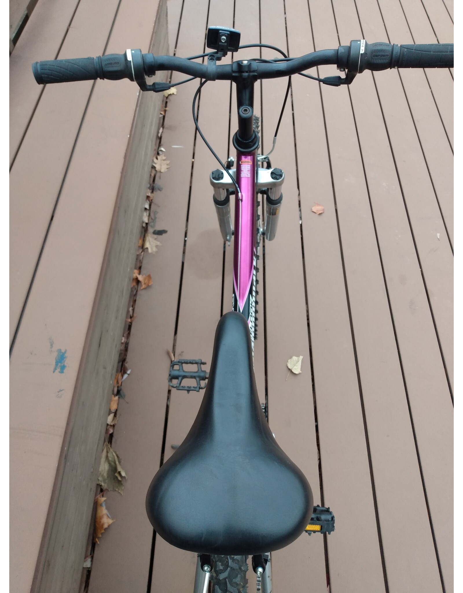 Diamondback, Outlook, 16.5in/S, Purple/Silver